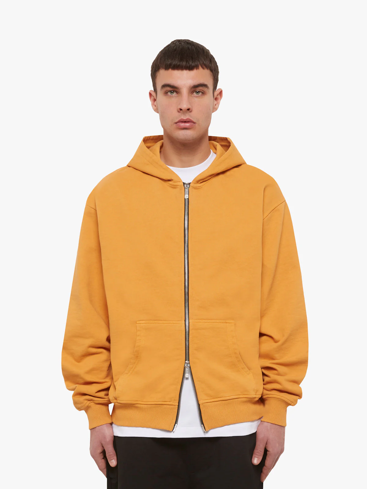 ESSENTIAL ZIP HOODIE - WASHED ORANGE - Image 2