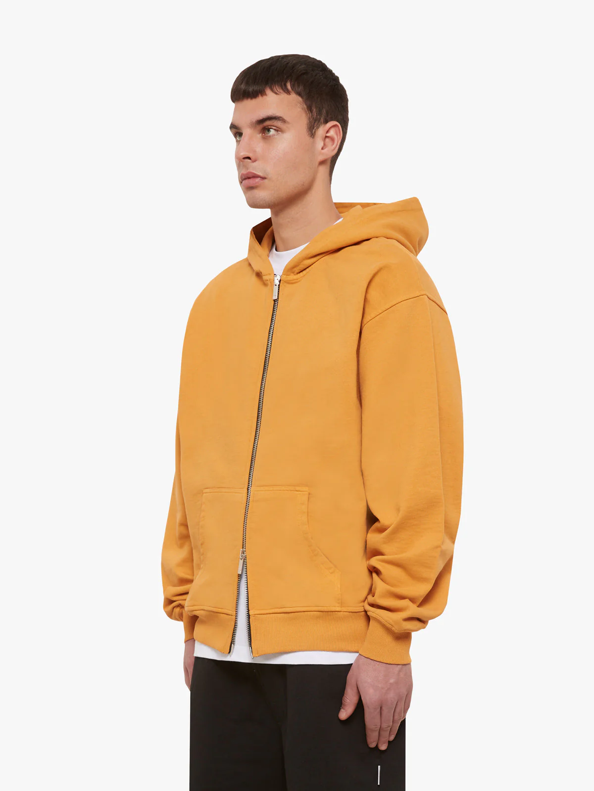 ESSENTIAL ZIP HOODIE - WASHED ORANGE - Image 3