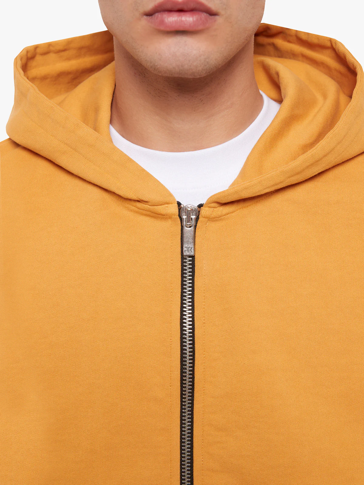 ESSENTIAL ZIP HOODIE - WASHED ORANGE - Image 8