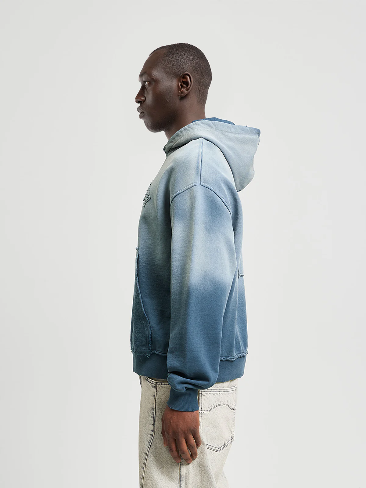 ÉVÉNIE HOODIE - FADED DARKLBUE - Image 4