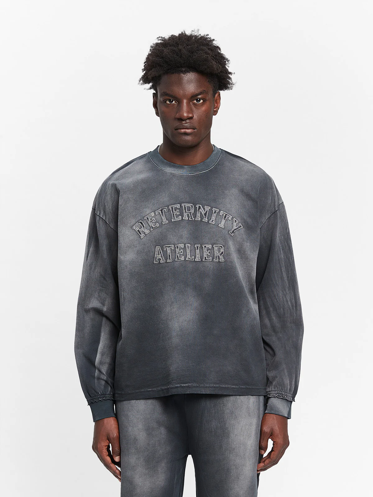 ÉVÉNIE LONGSLEEVE - WASHED BLACK - Image 2