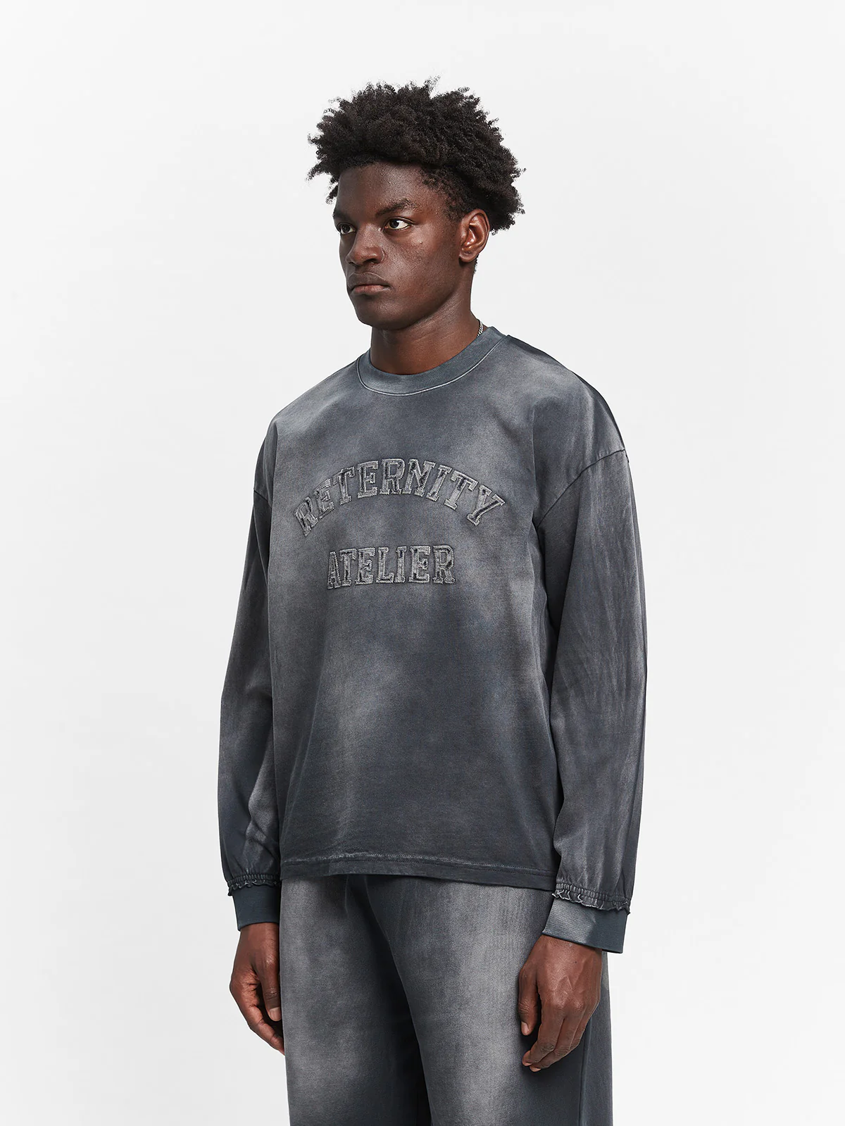 ÉVÉNIE LONGSLEEVE - WASHED BLACK - Image 3