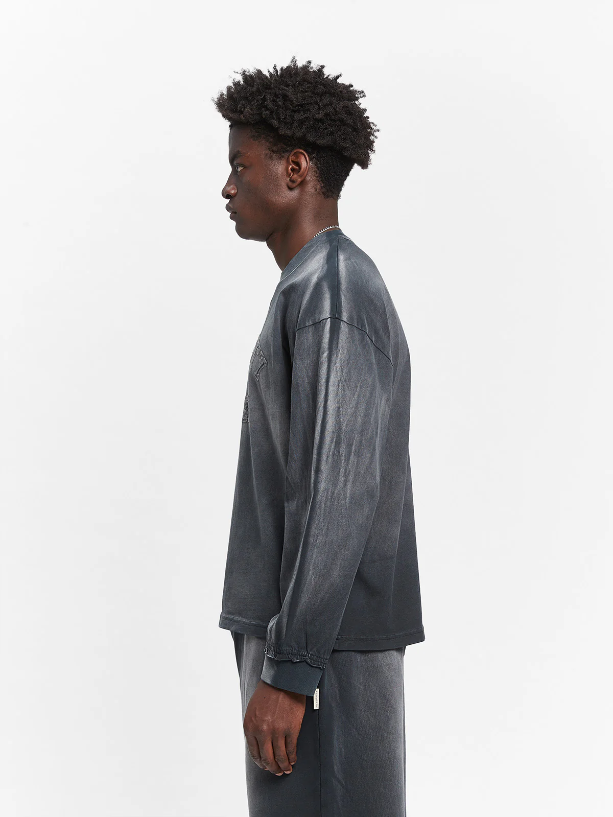 ÉVÉNIE LONGSLEEVE - WASHED BLACK - Image 4