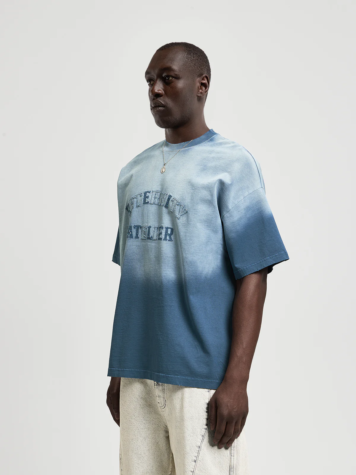 ÉVÉNIE T-SHIRT - FADED DARKBLUE - Image 3