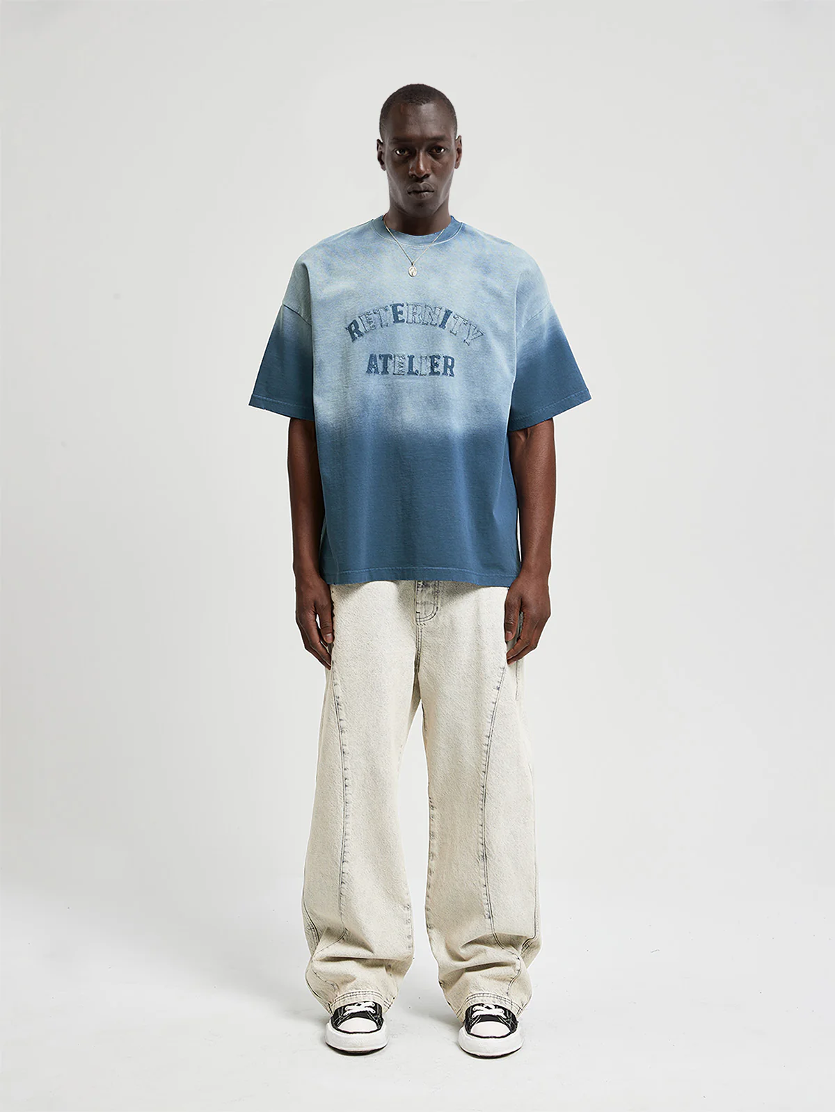 ÉVÉNIE T-SHIRT - FADED DARKBLUE - Image 6