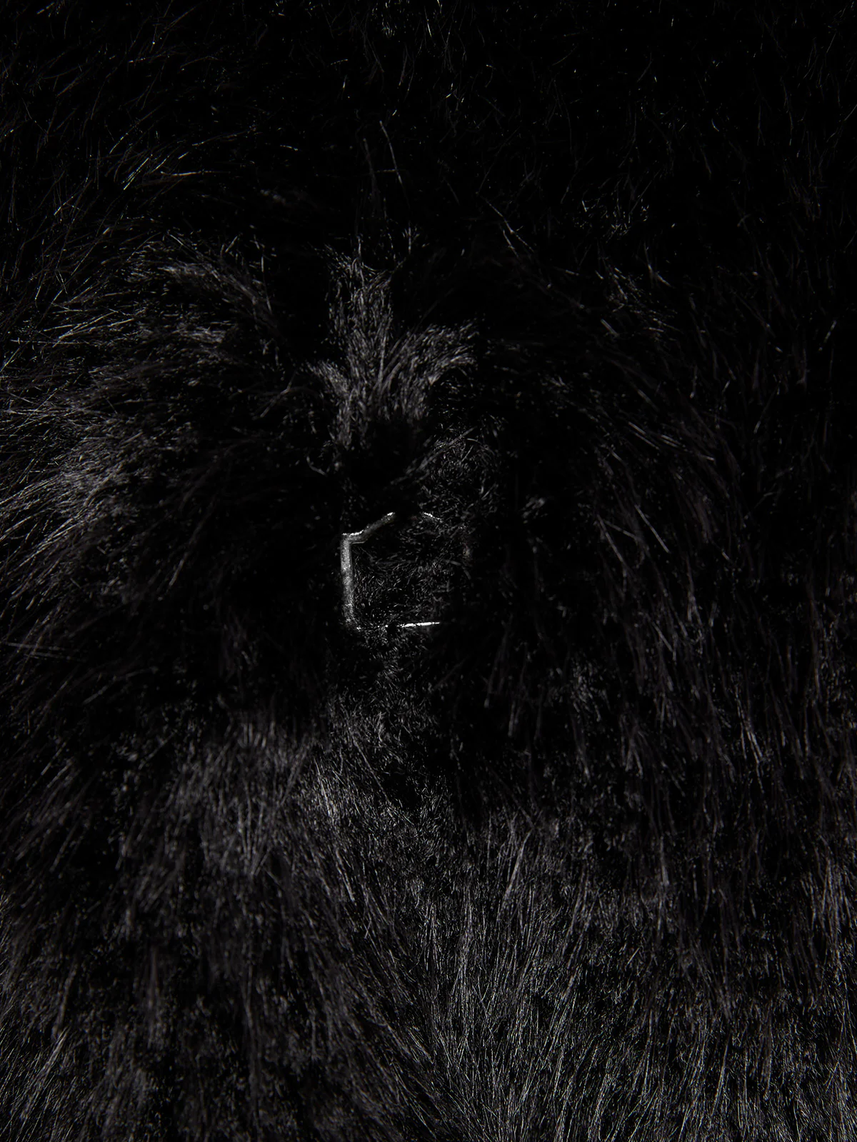 NOIR FUR JACKET - BLACK - Image 7