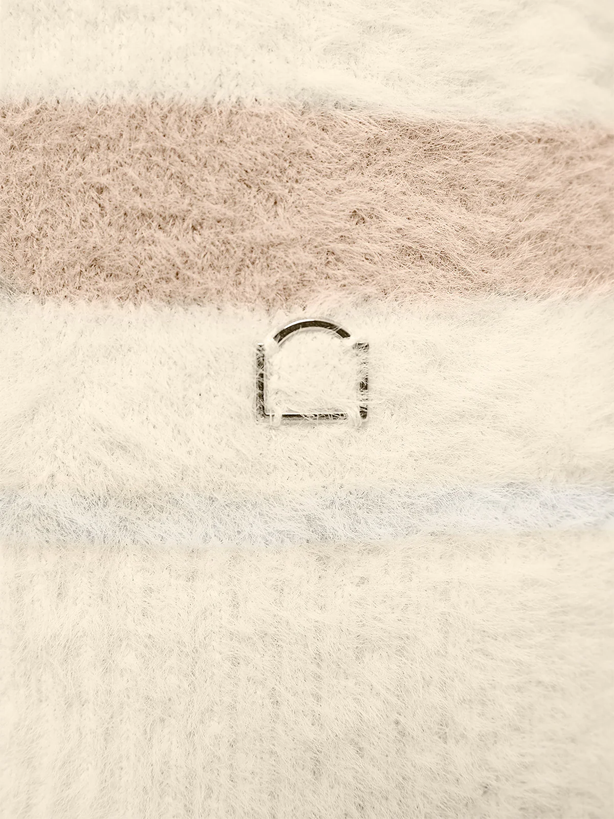 FURRY KNIT PULLUNDER - STRIPED - Image 7