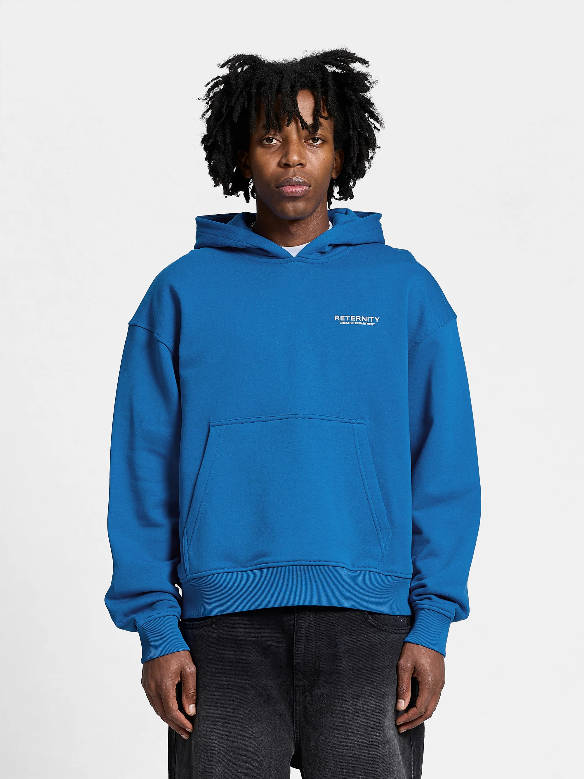 CREATIVE DEPT HOODIE - BLUE - Image 3