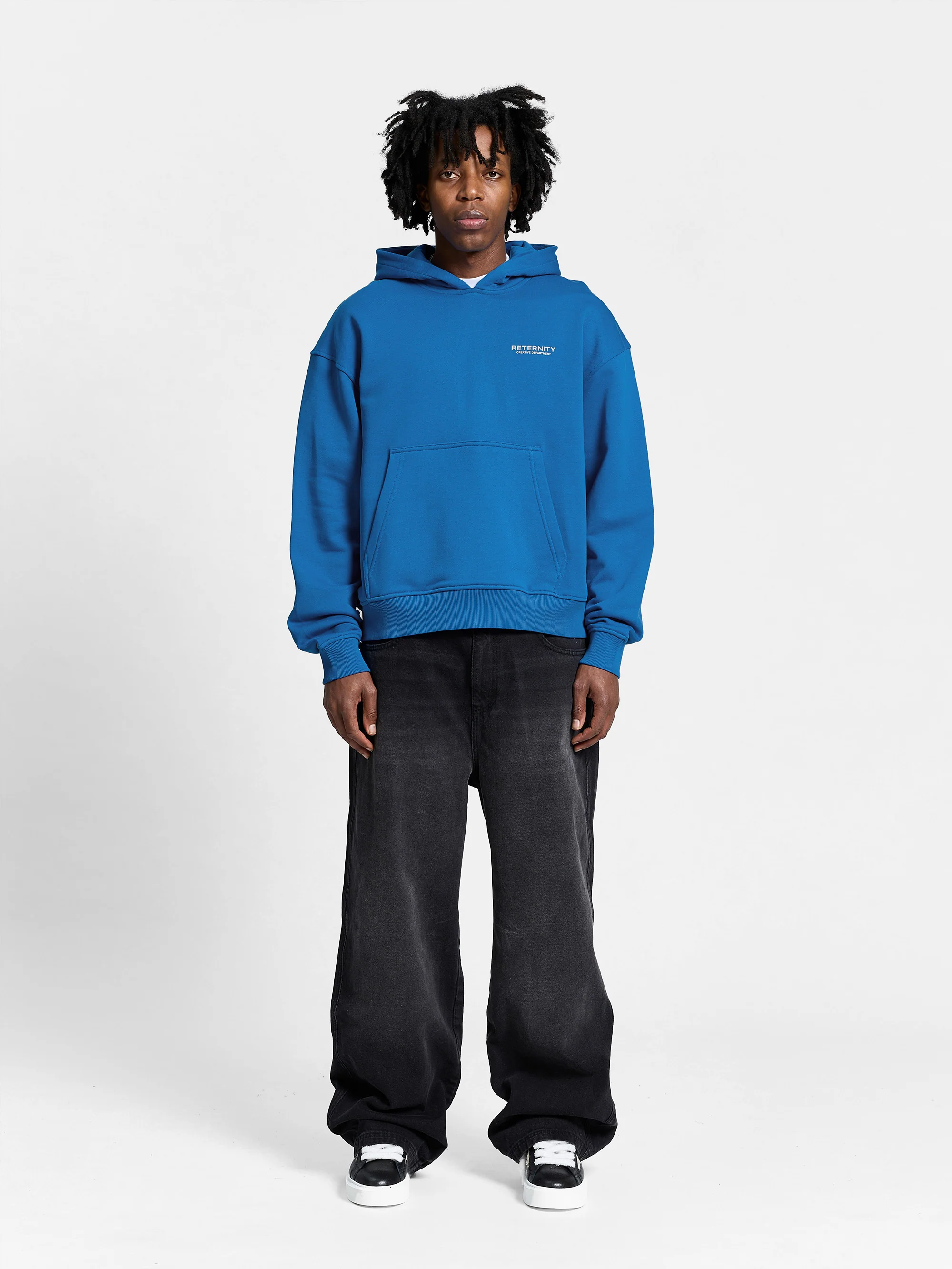 CREATIVE DEPT HOODIE - BLUE - Image 7