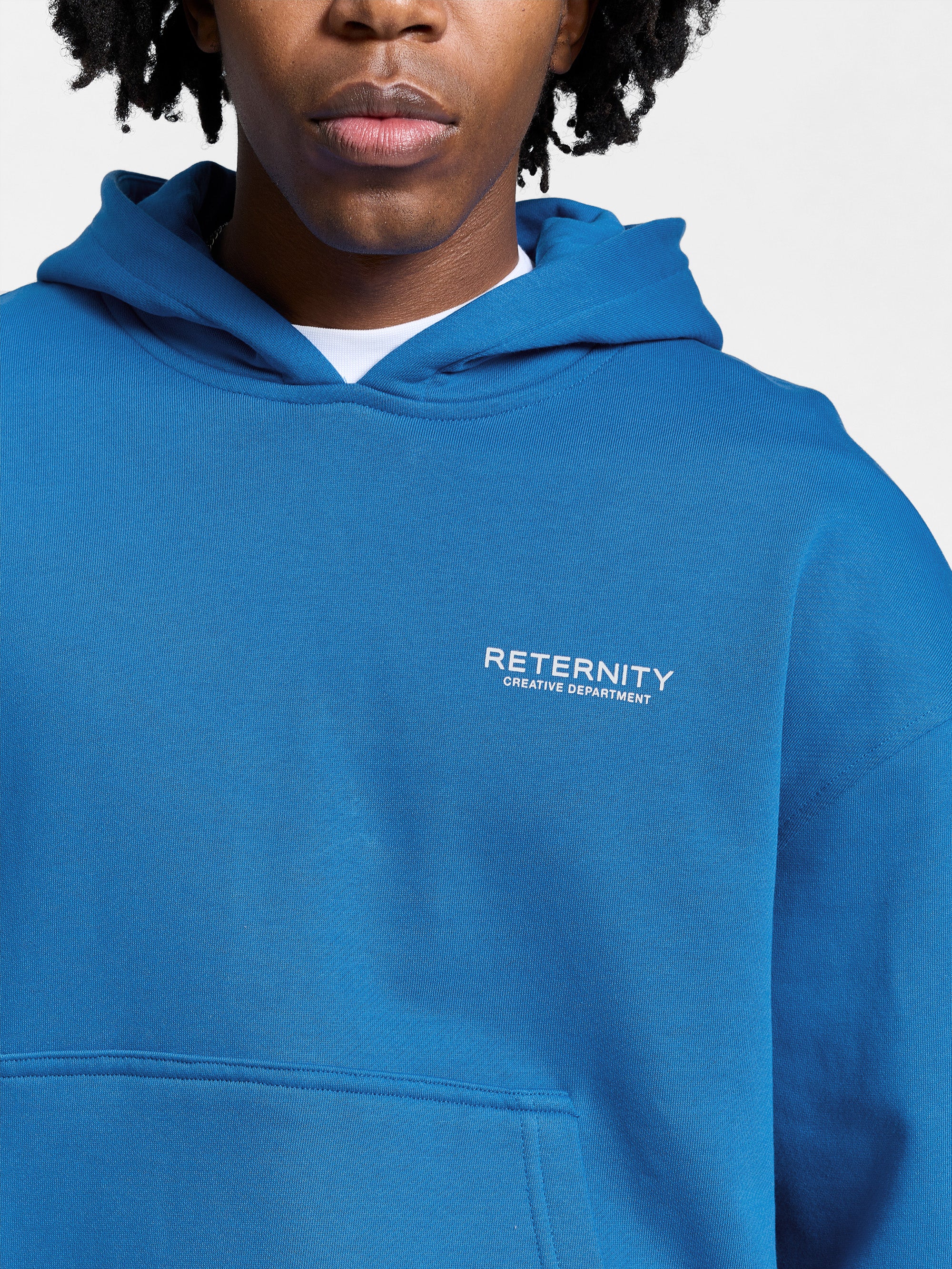 CREATIVE DEPT HOODIE - BLUE - Image 8
