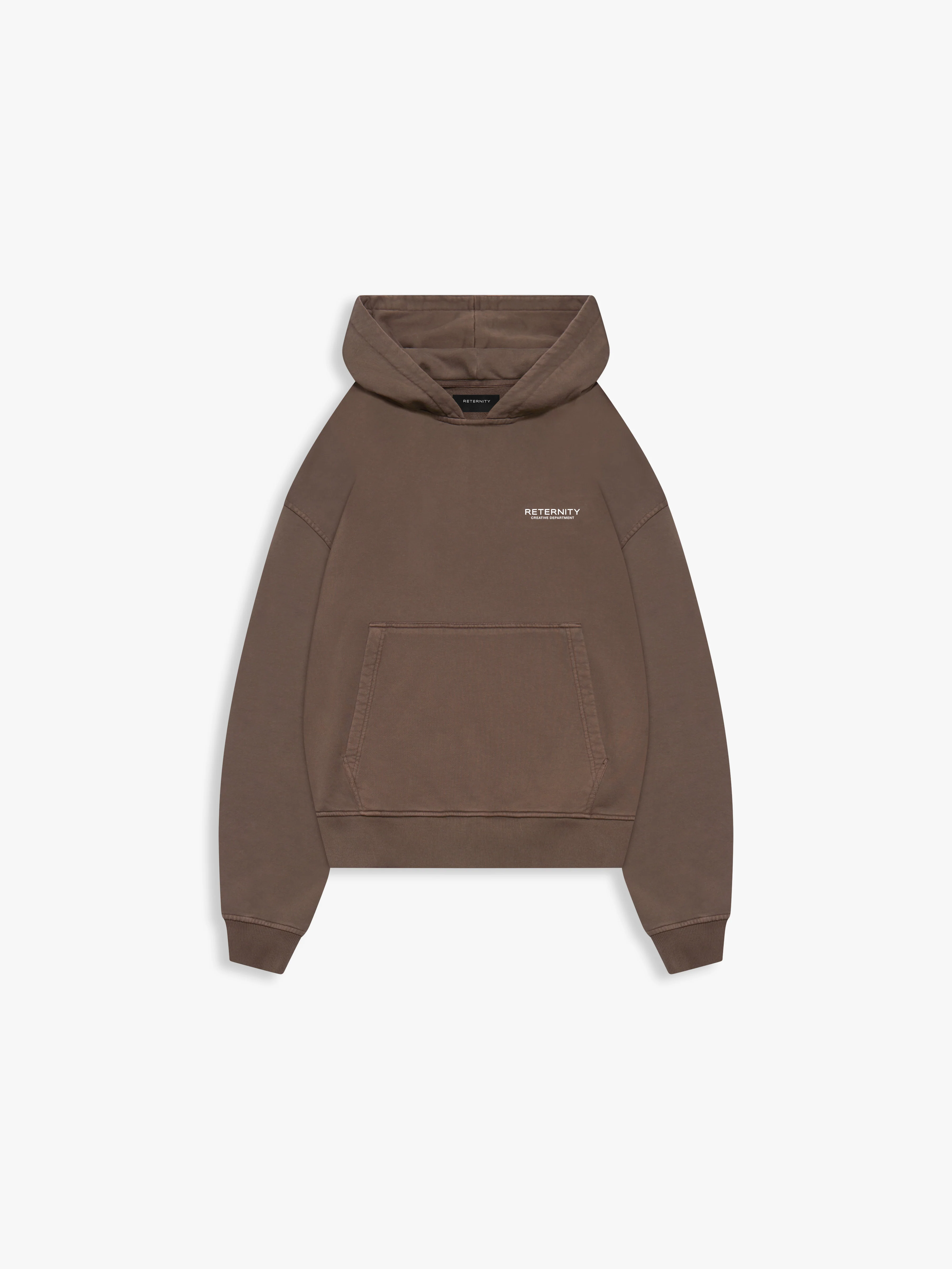 CREATIVE DEPT HOODIE - BROWN - Image 2