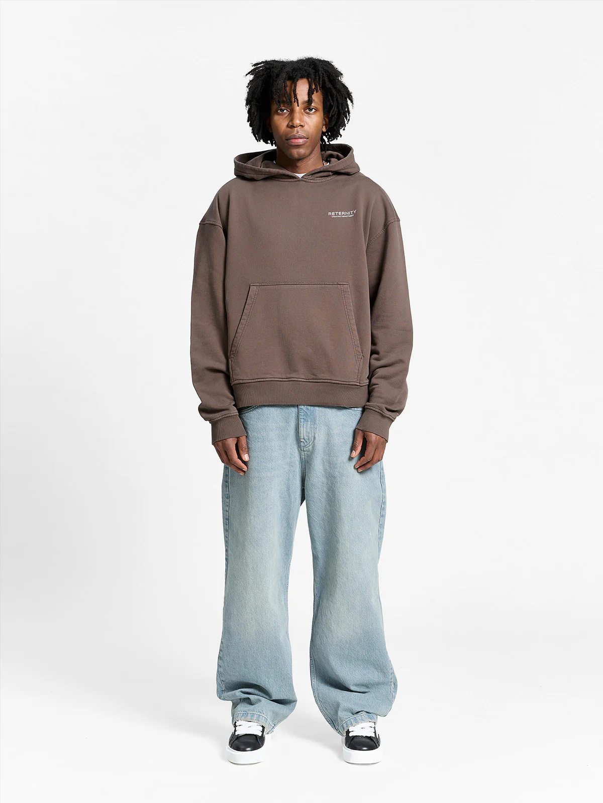 CREATIVE DEPT HOODIE - BROWN - Image 7