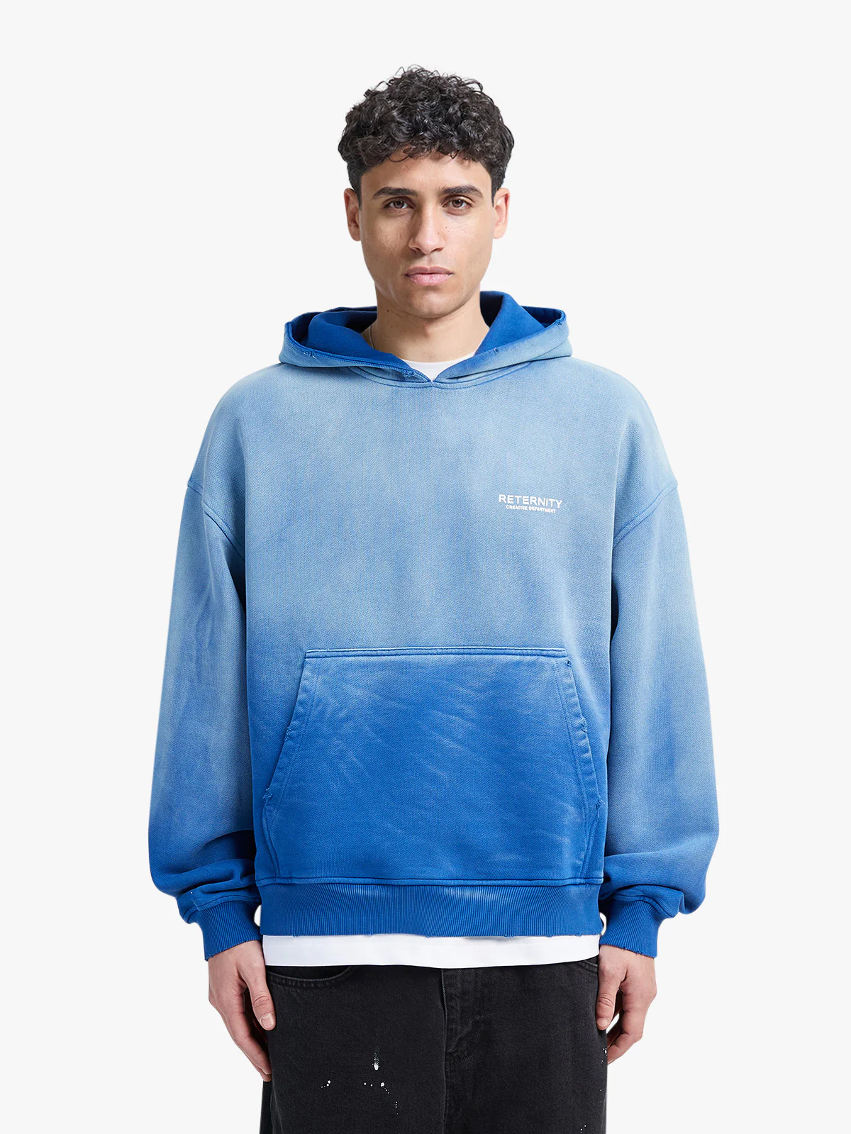 CREATIVE DEPT HOODIE - FADED BLUE - Image 3