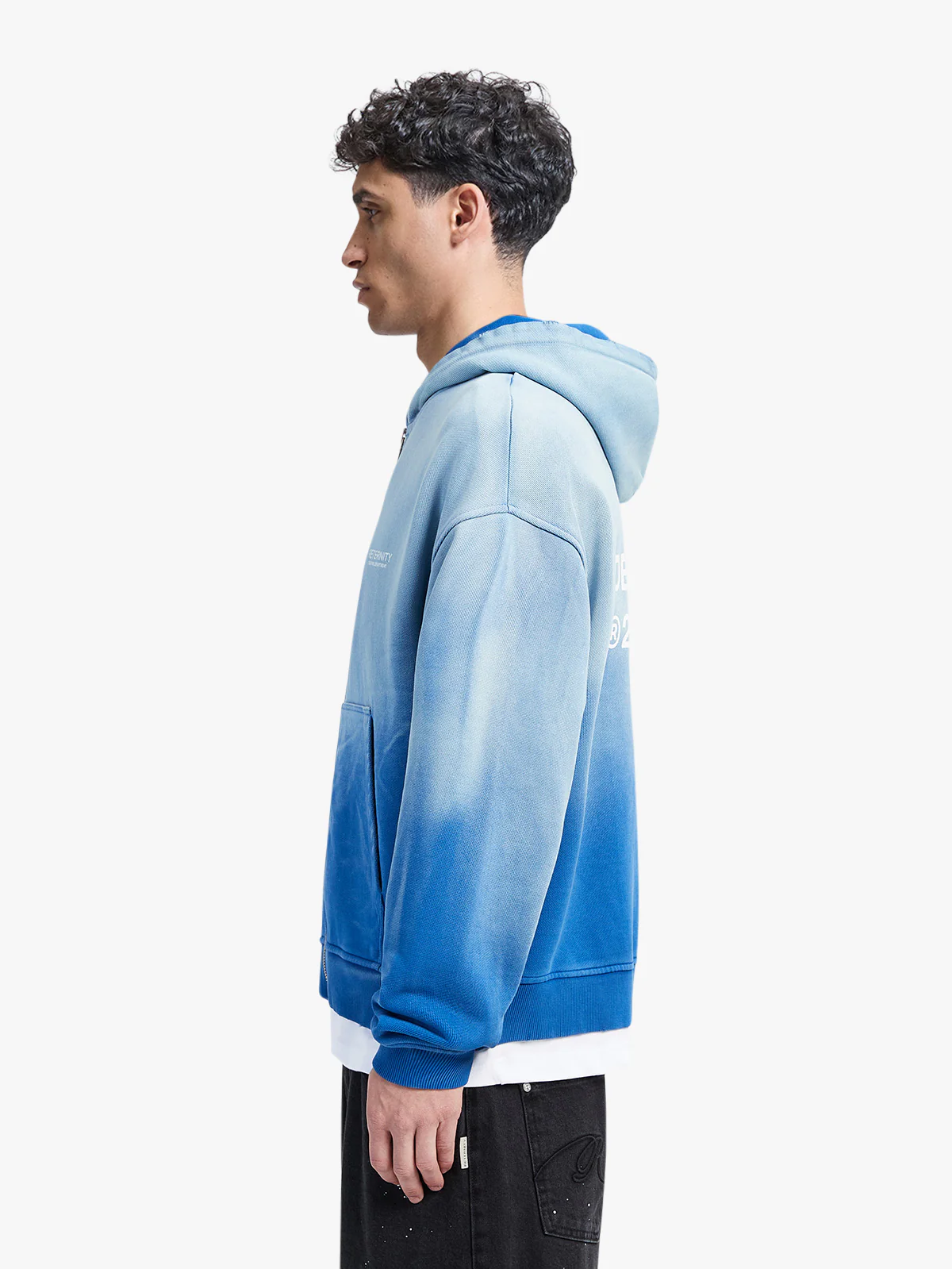 CREATIVE DEPT HOODIE - FADED BLUE - Image 5