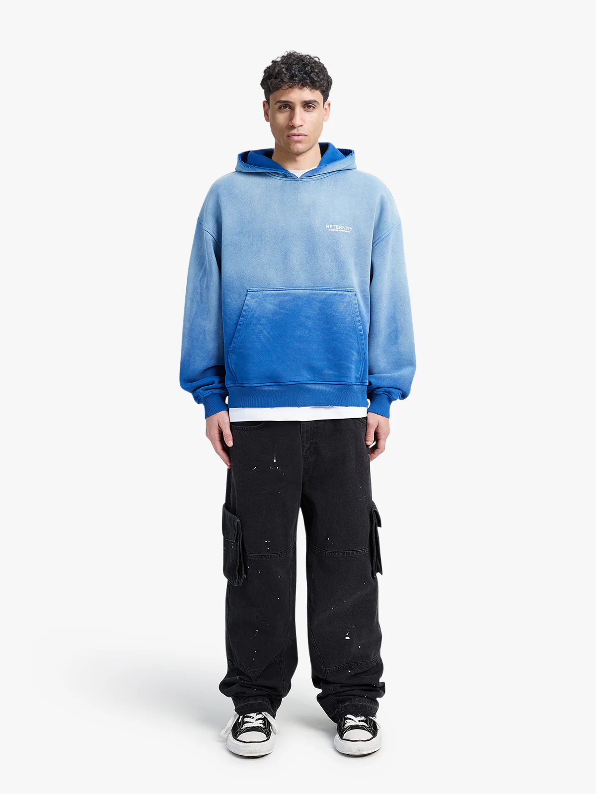 CREATIVE DEPT HOODIE - FADED BLUE - Image 7