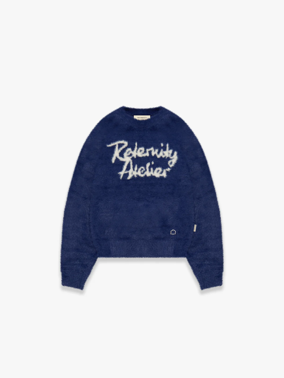 INTERWOVEN FURRY KNIT - BLUE