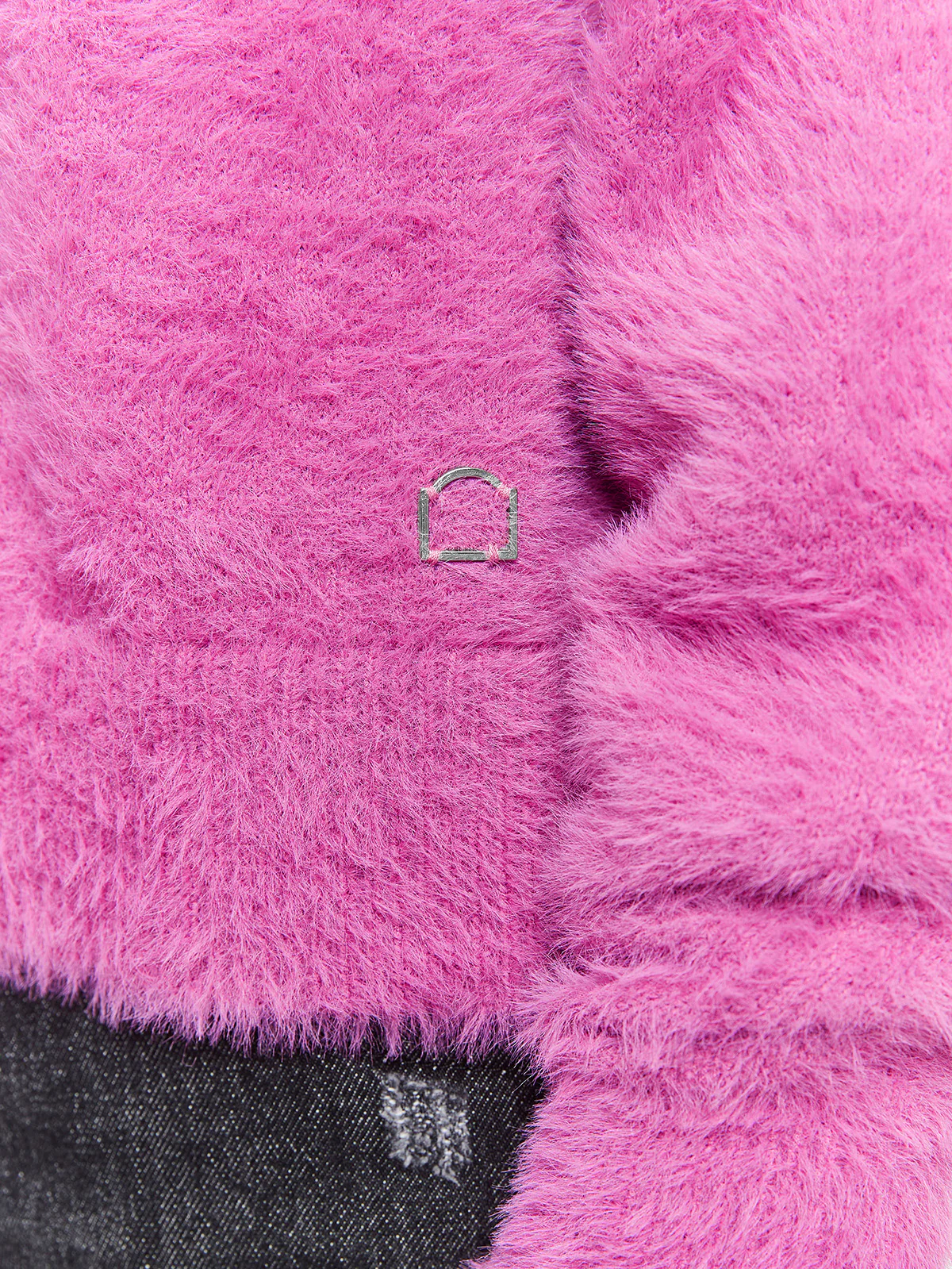INTERWOVEN FURRY KNIT - LILAC - Image 8