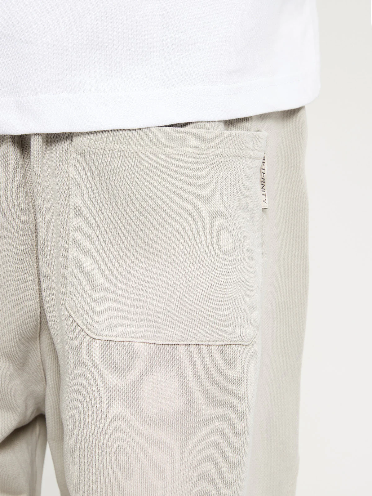 JOGGER PANTS - FADED CREAM - Image 7