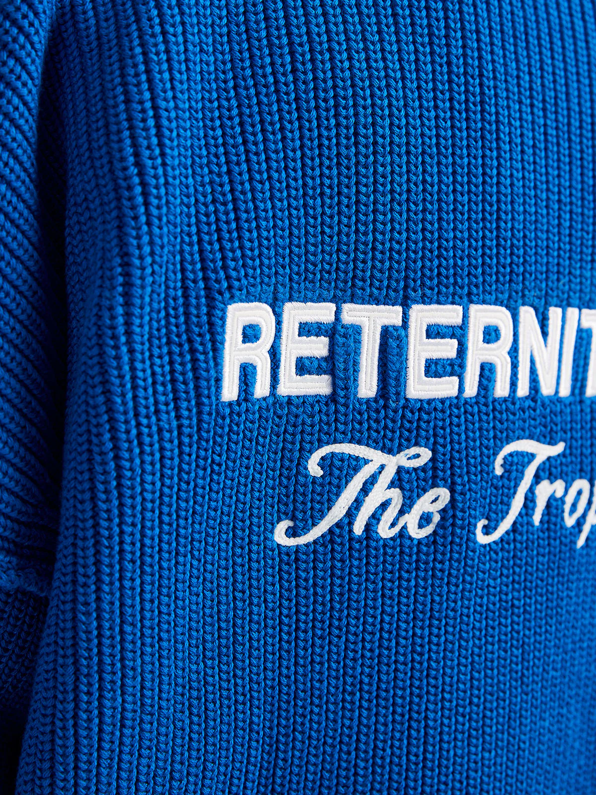 KNIT SWEATER THE TROPHY SERIES - BLUE - Image 10