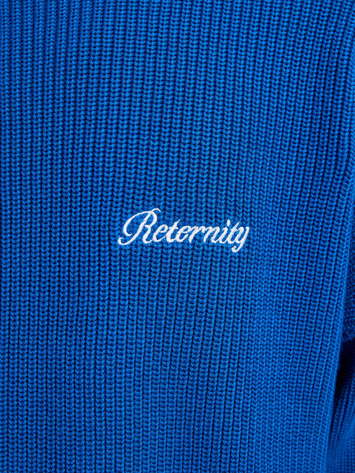 KNIT SWEATER THE TROPHY SERIES - BLUE - Image 8
