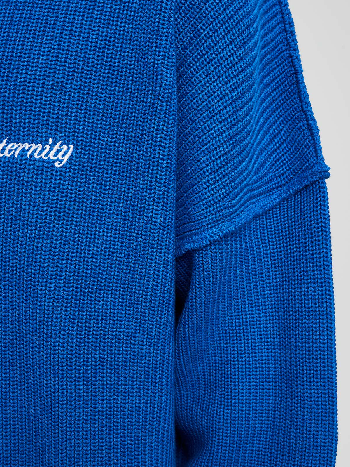 KNIT SWEATER THE TROPHY SERIES - BLUE - Image 9