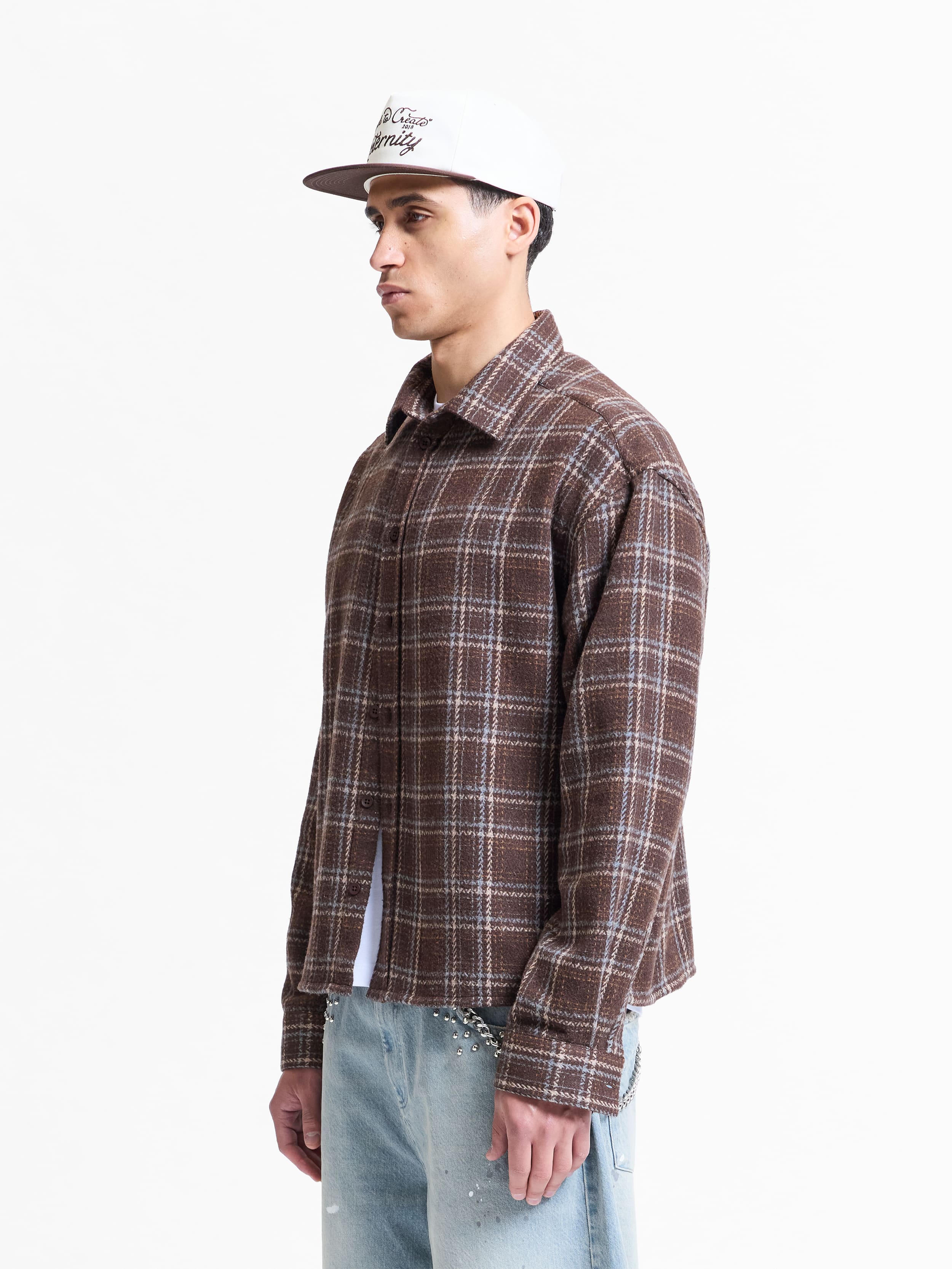 L’ARTISAN FLANNEL - BROWN - Image 3
