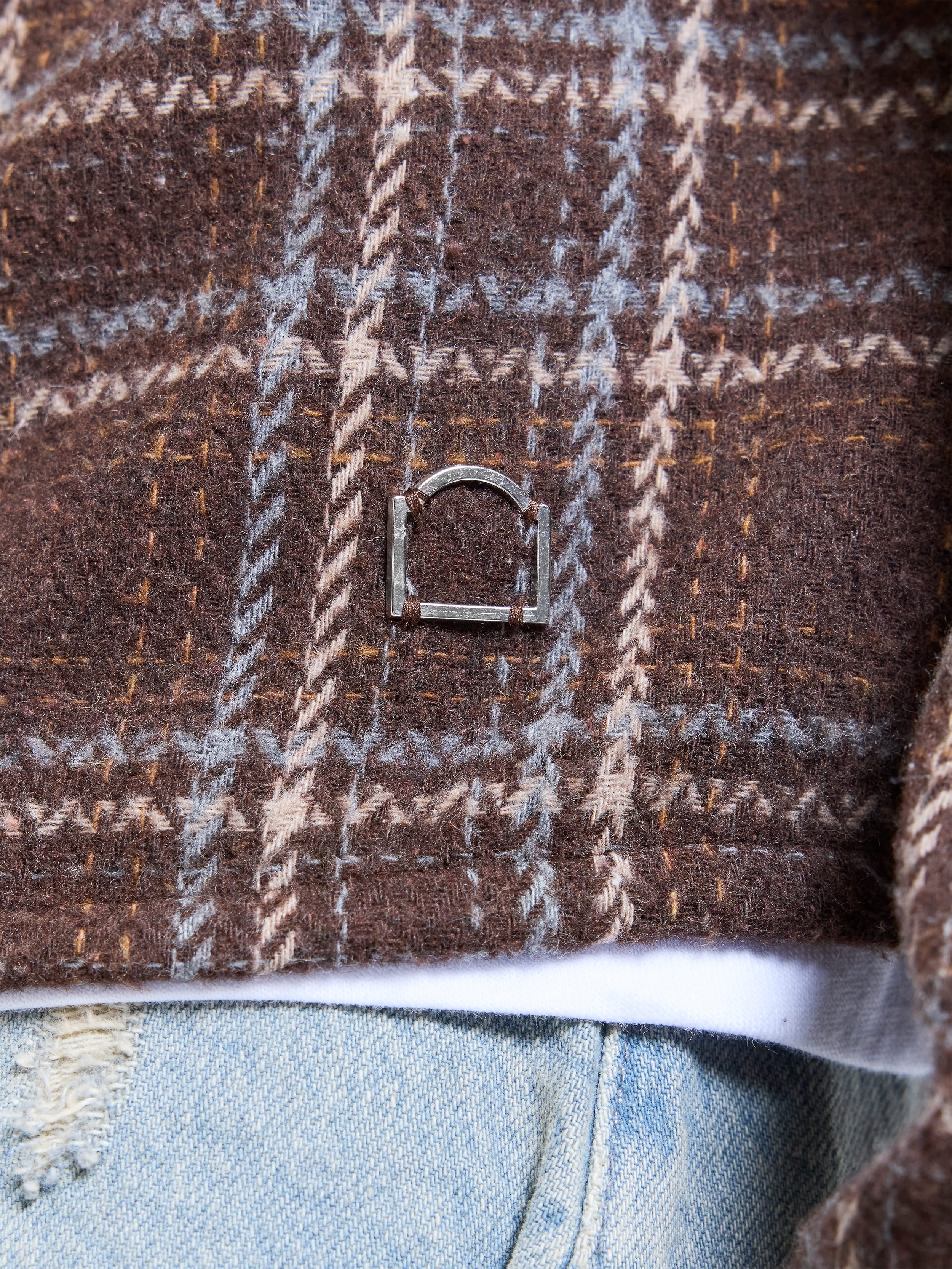 L’ARTISAN FLANNEL - BROWN - Image 8
