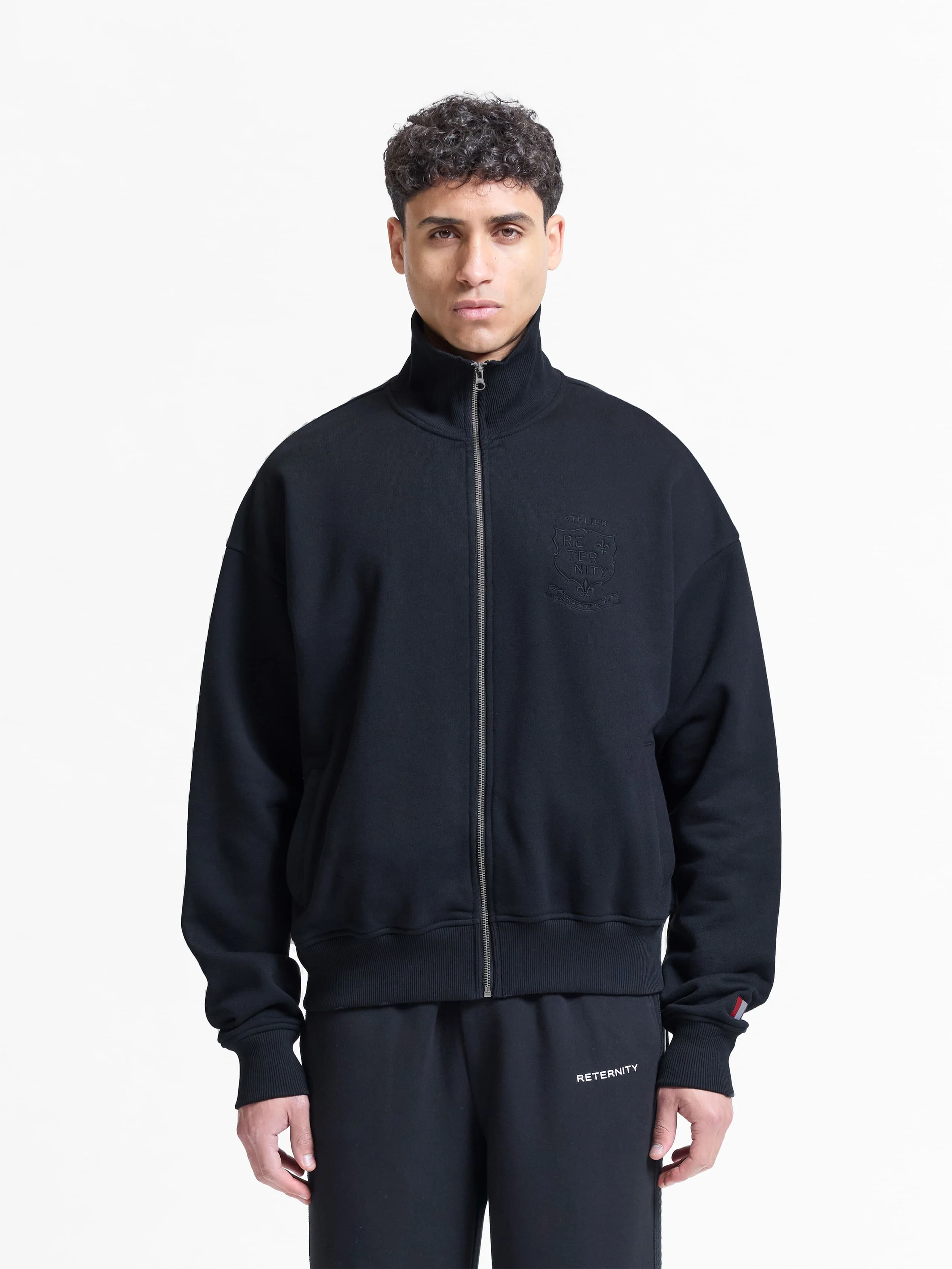 L’ATELIER DE LA RUE ZIP-JACKET - BLACK - Image 2