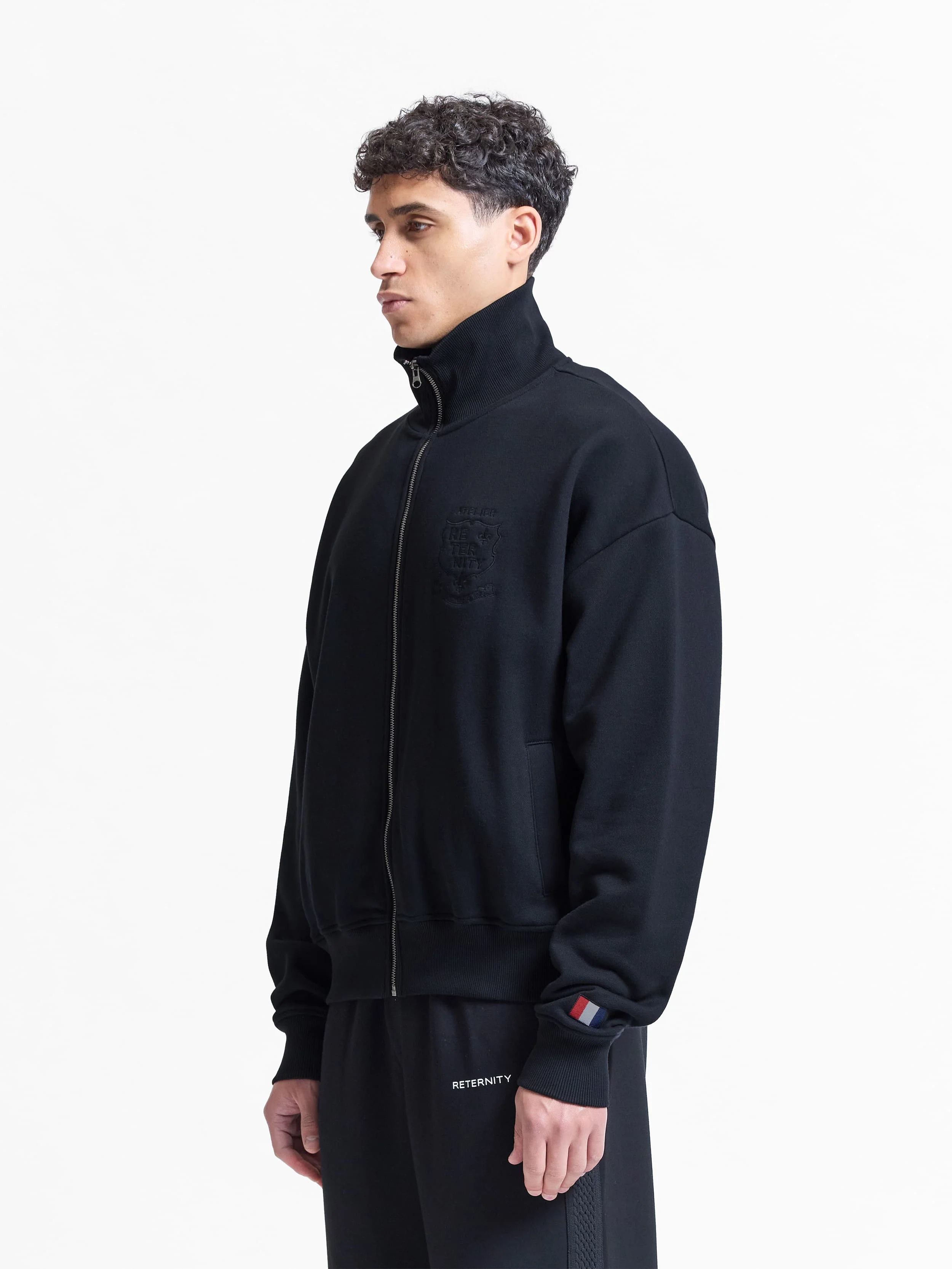L’ATELIER DE LA RUE ZIP-JACKET - BLACK - Image 3