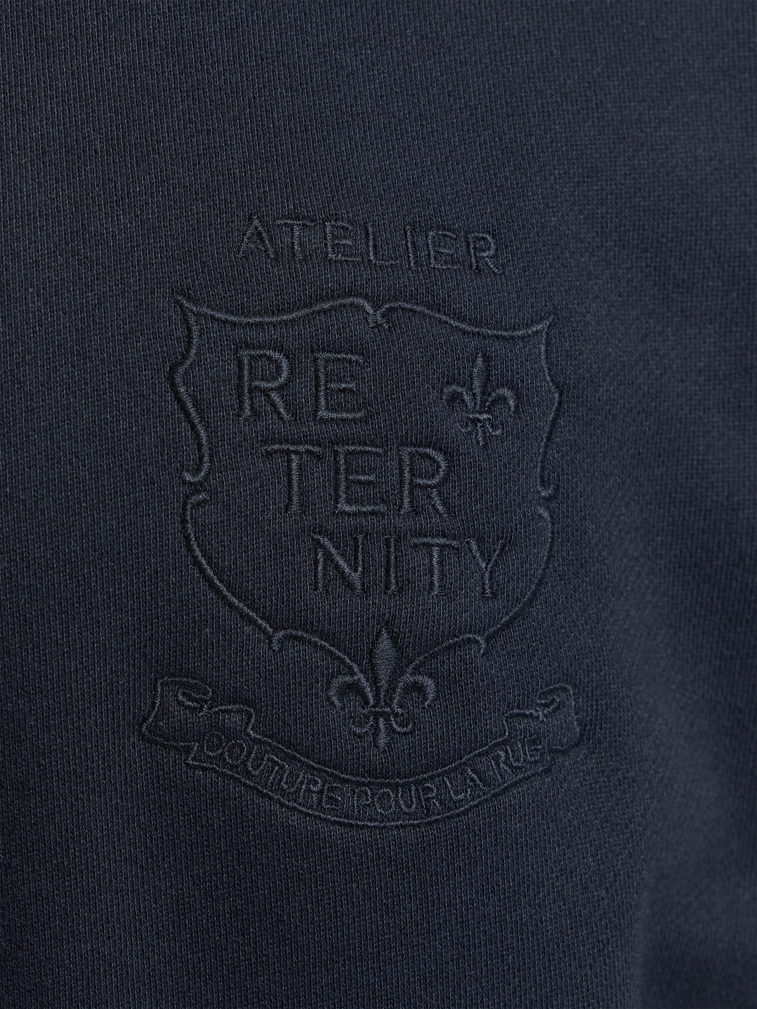 L’ATELIER DE LA RUE ZIP-JACKET - BLACK - Image 8