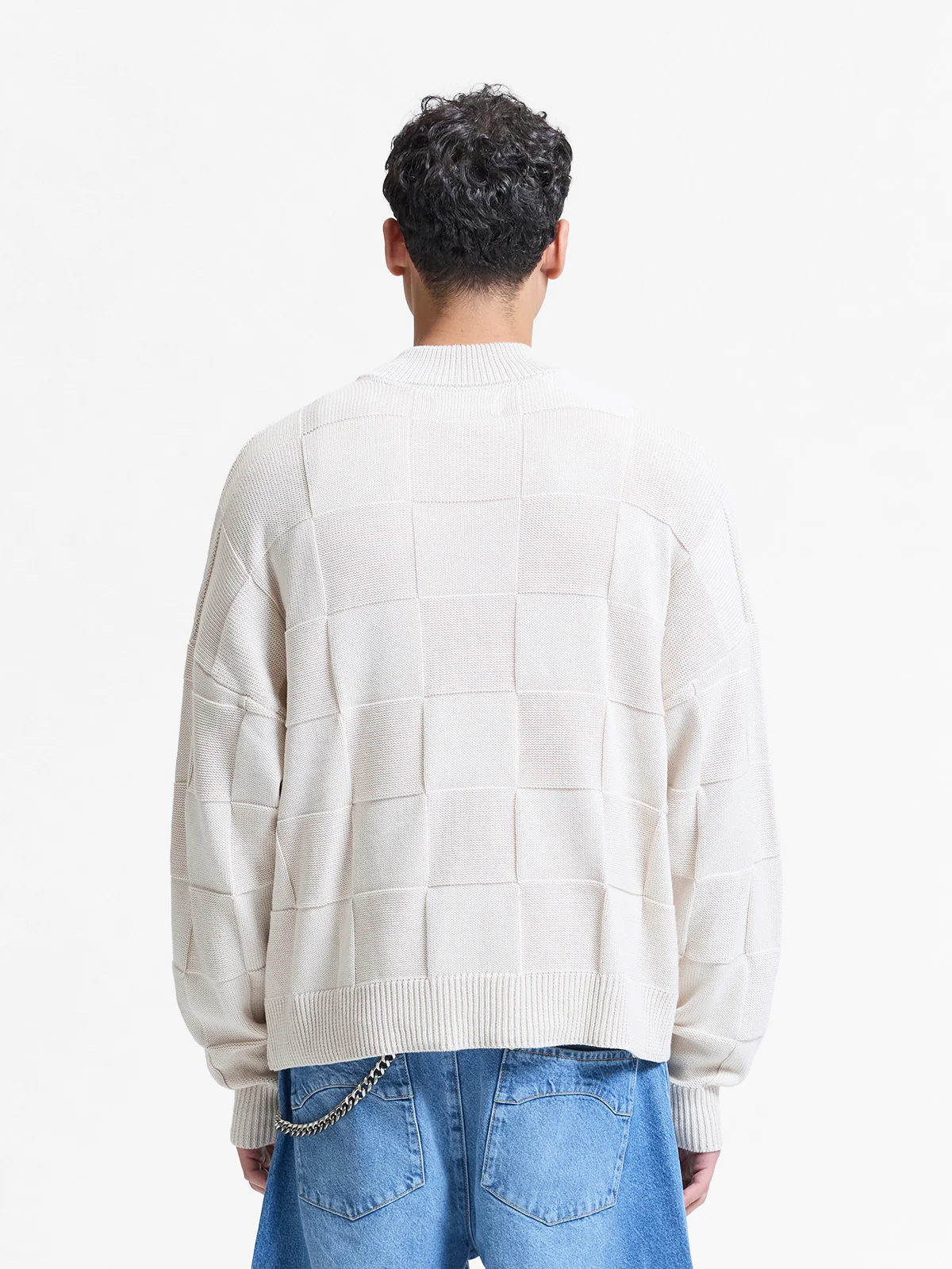 L’OUVRAGE KNIT JACKET - BEIGE - Image 5