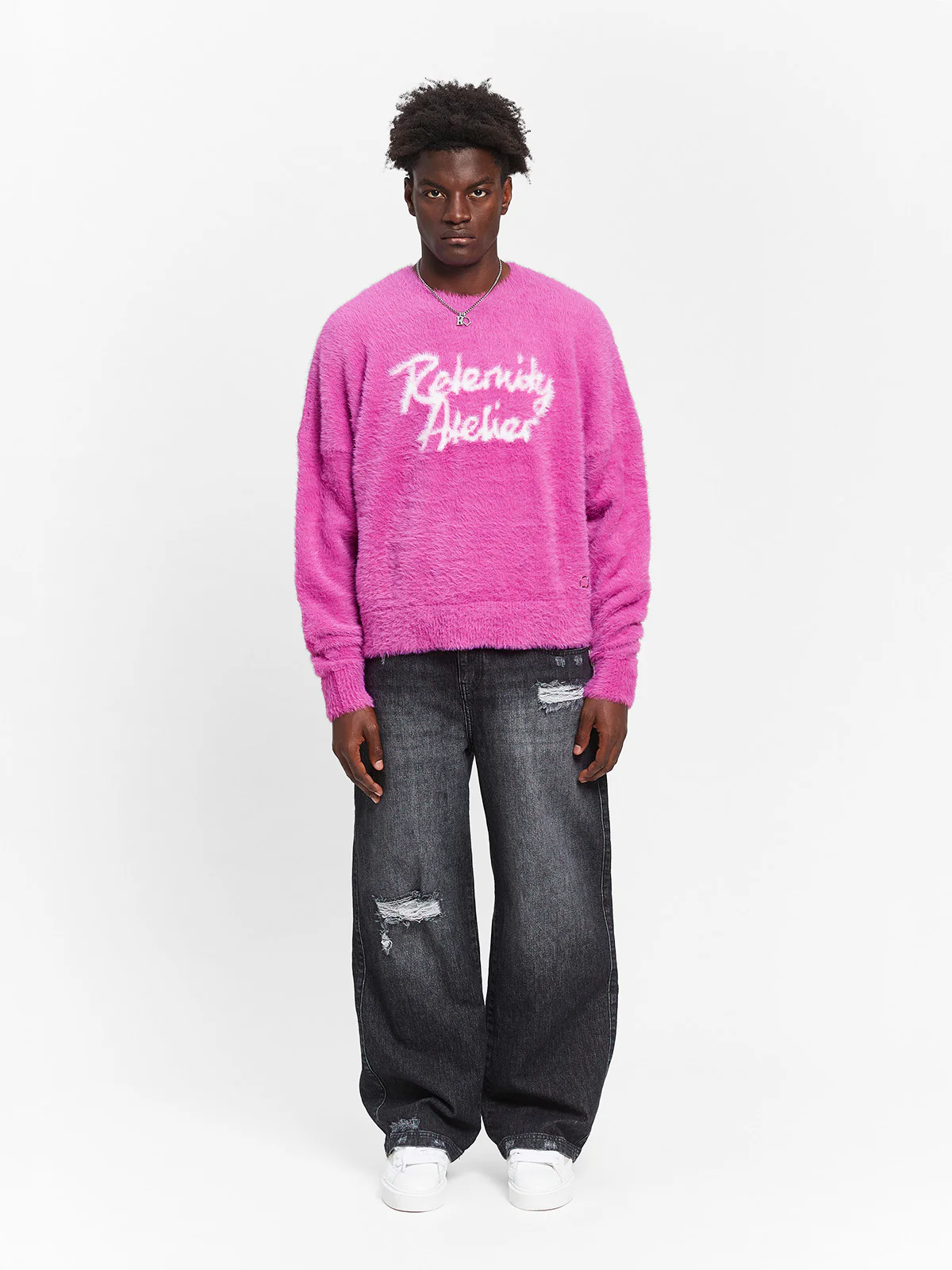 LAYERED DENIM - WASHED GREY - Image 9