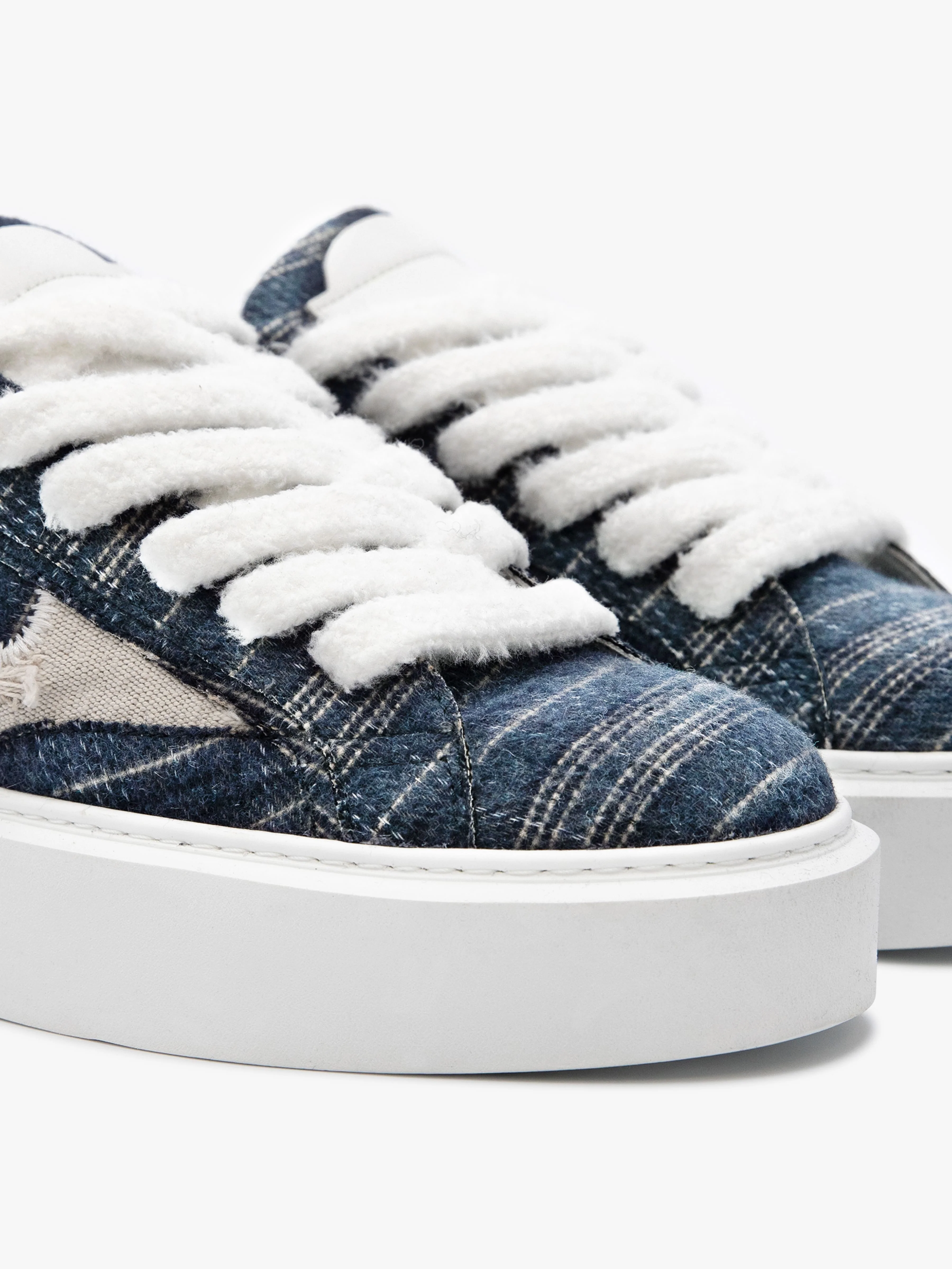 LE PROMENEUR - BLUE FLANNEL - Image 4