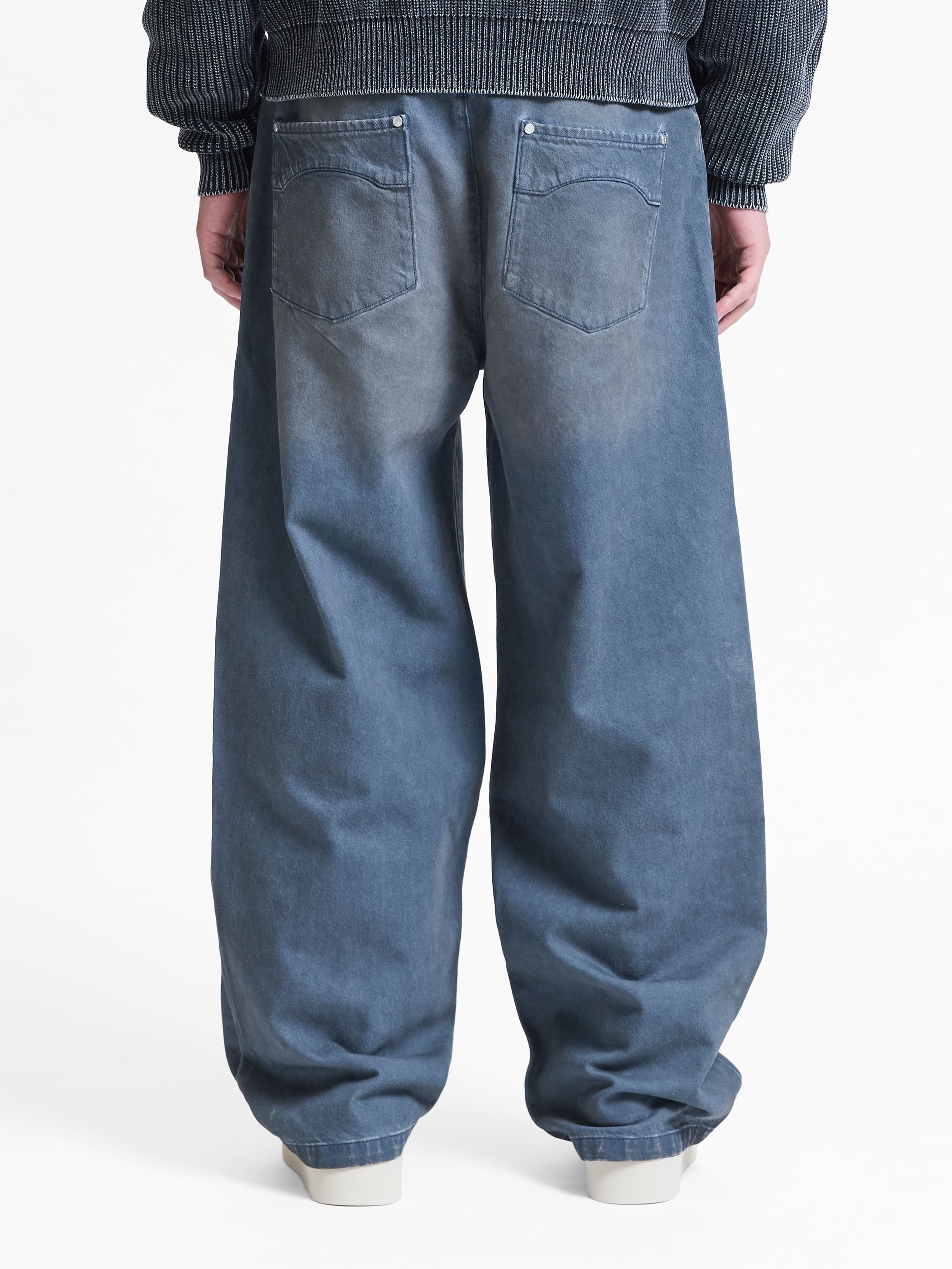 LE SCULPTÉ WAXED DENIM - BLUE - Image 5