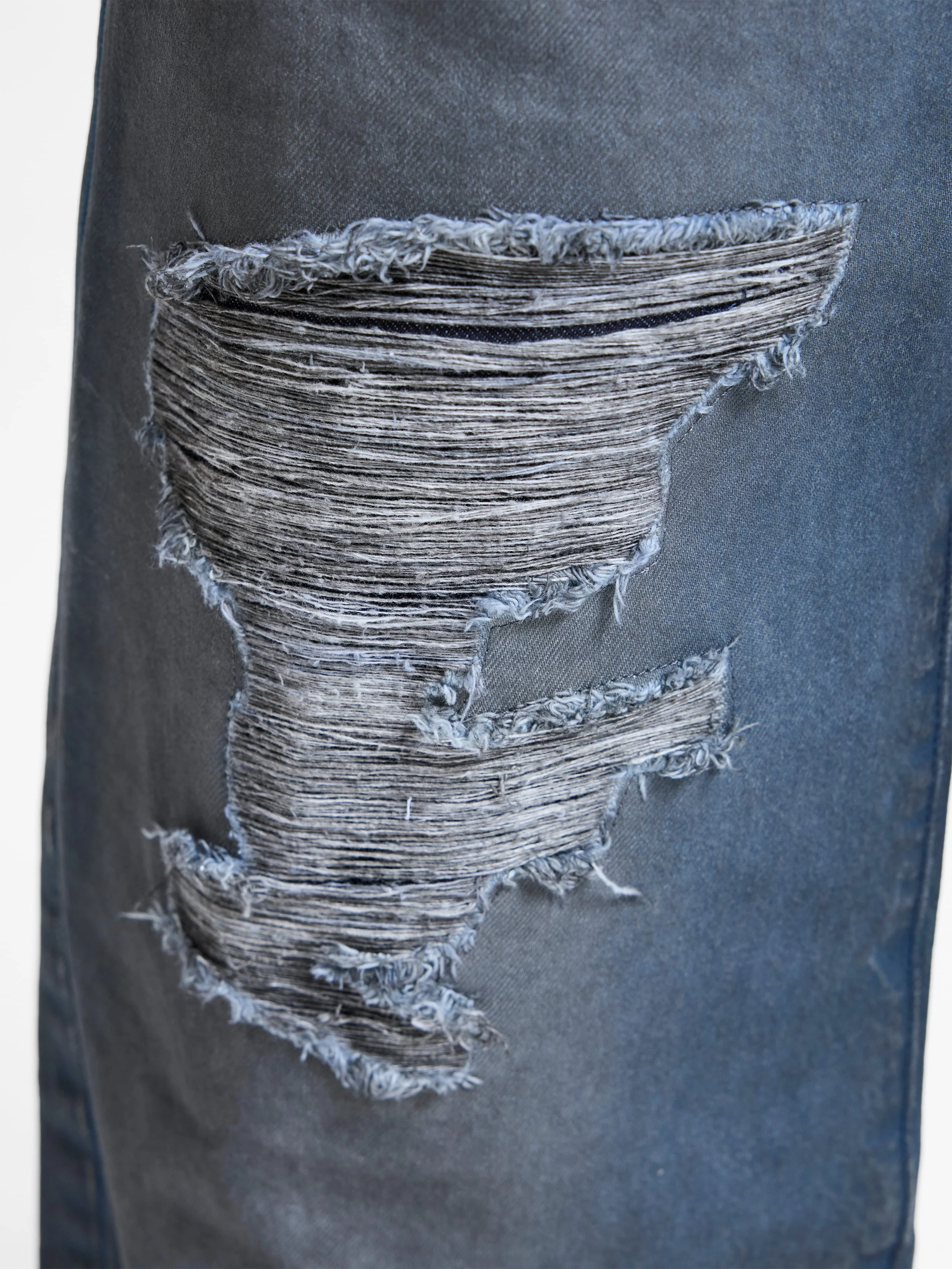 LE SCULPTÉ WAXED DENIM - BLUE - Image 9