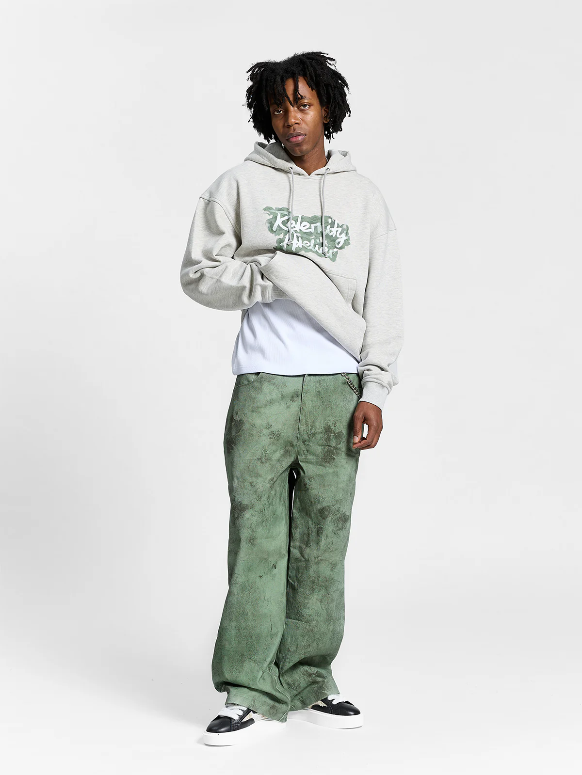 LE VERNIS HOODIE - MELANGE GREY - Image 6