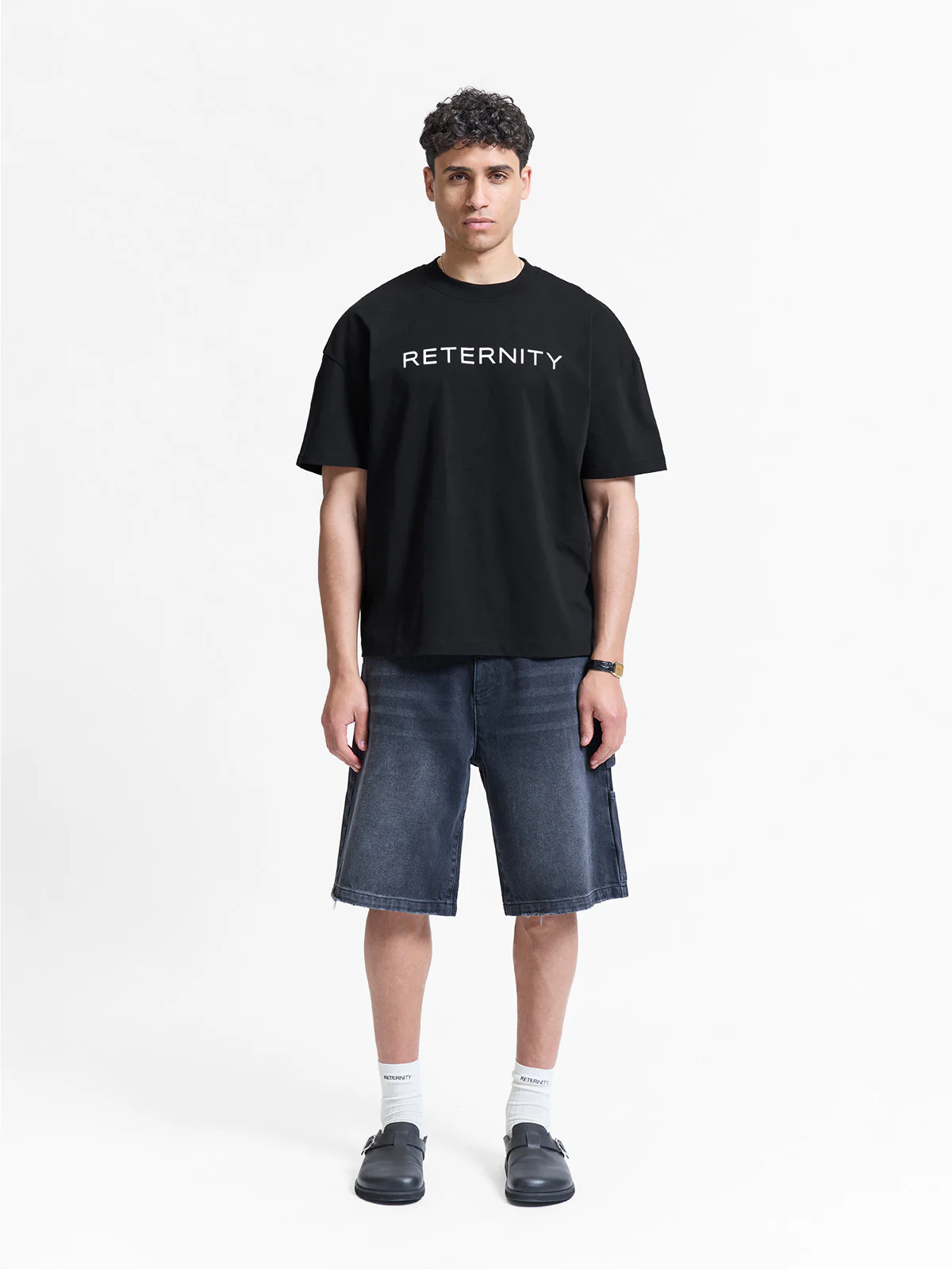 LOGO T-SHIRT - BLACK - Image 5