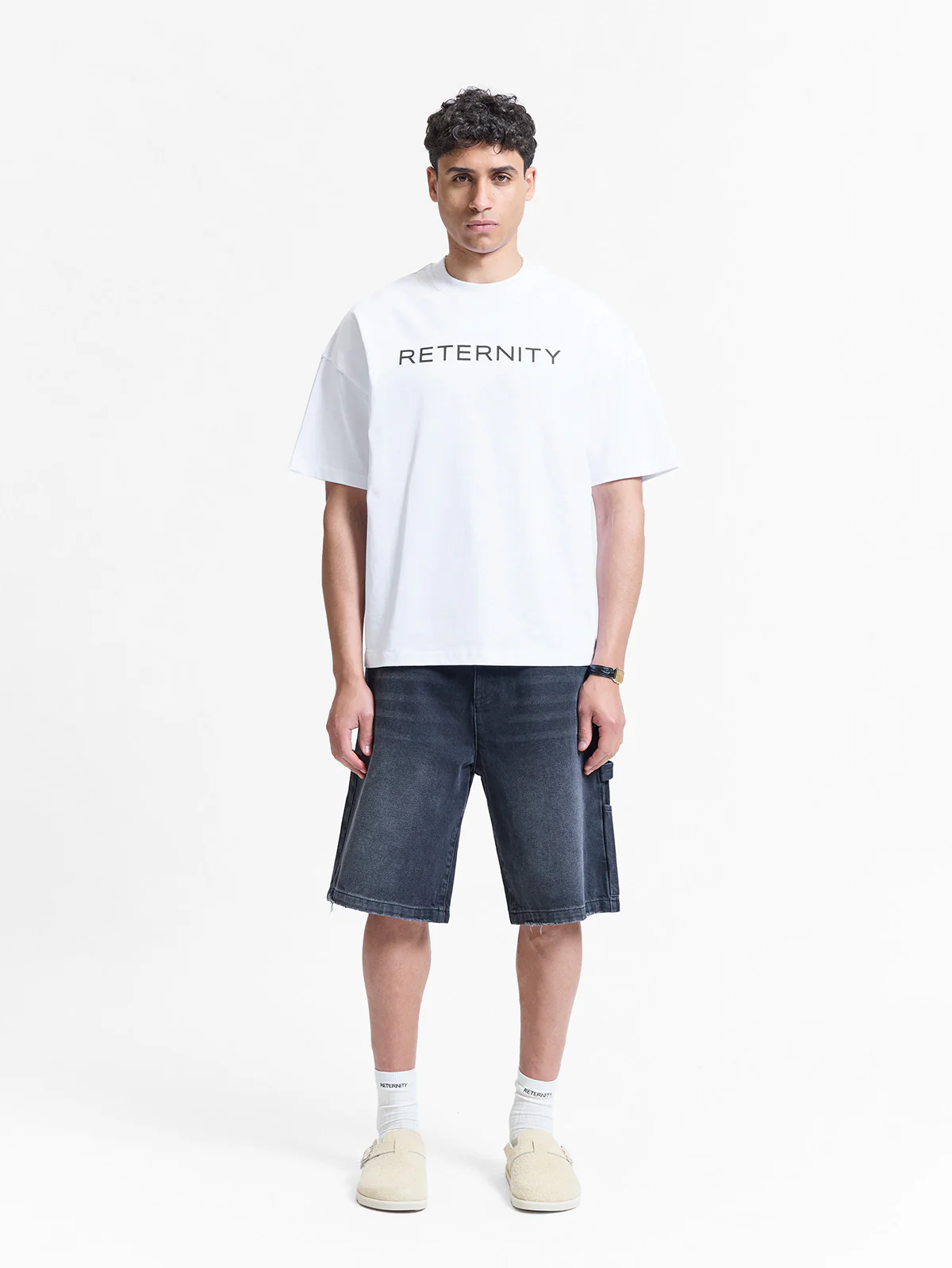 LOGO T-SHIRT - WHITE - Image 6