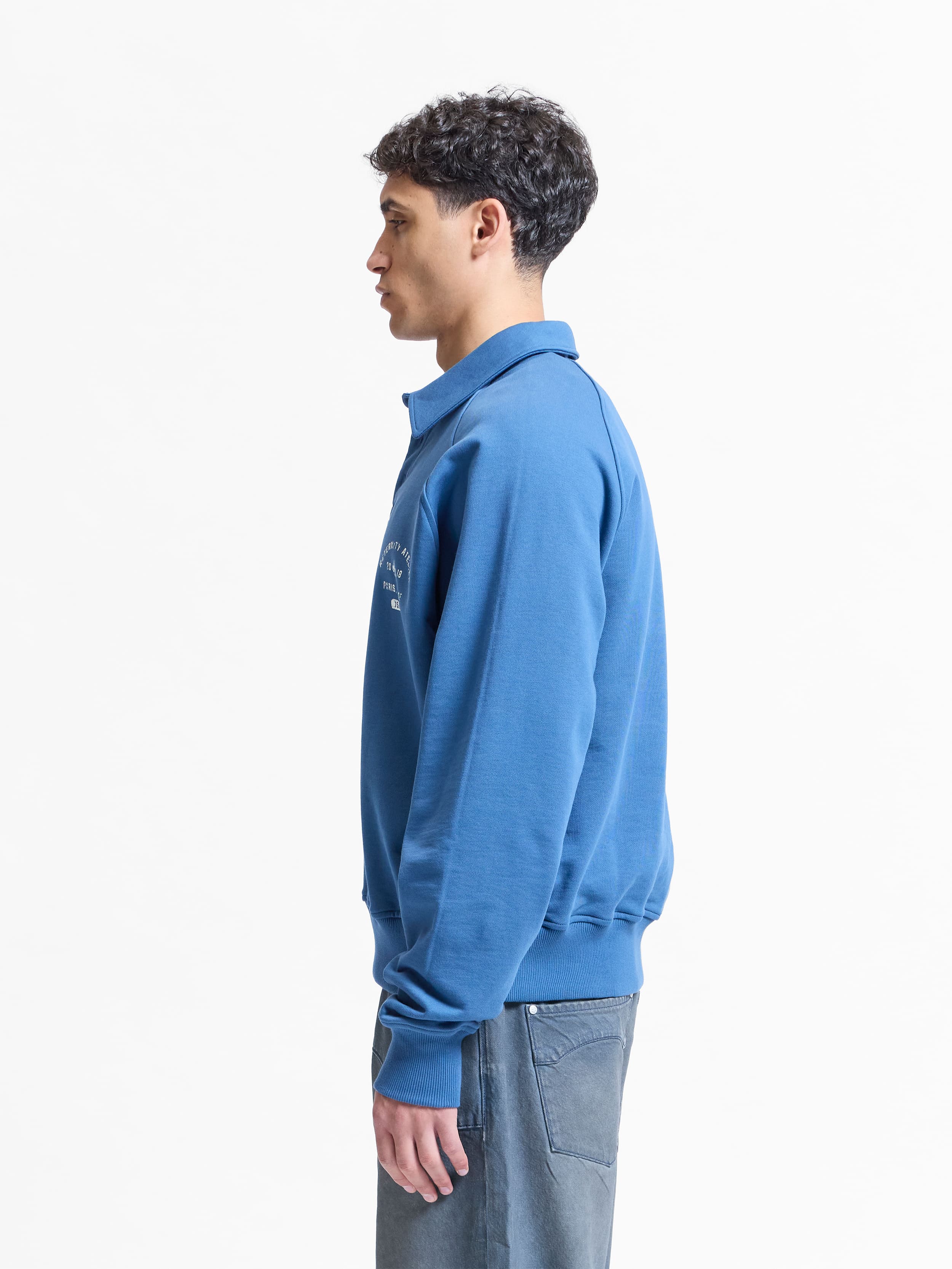 MAISON POLO SWEATER - BLUE - Image 4