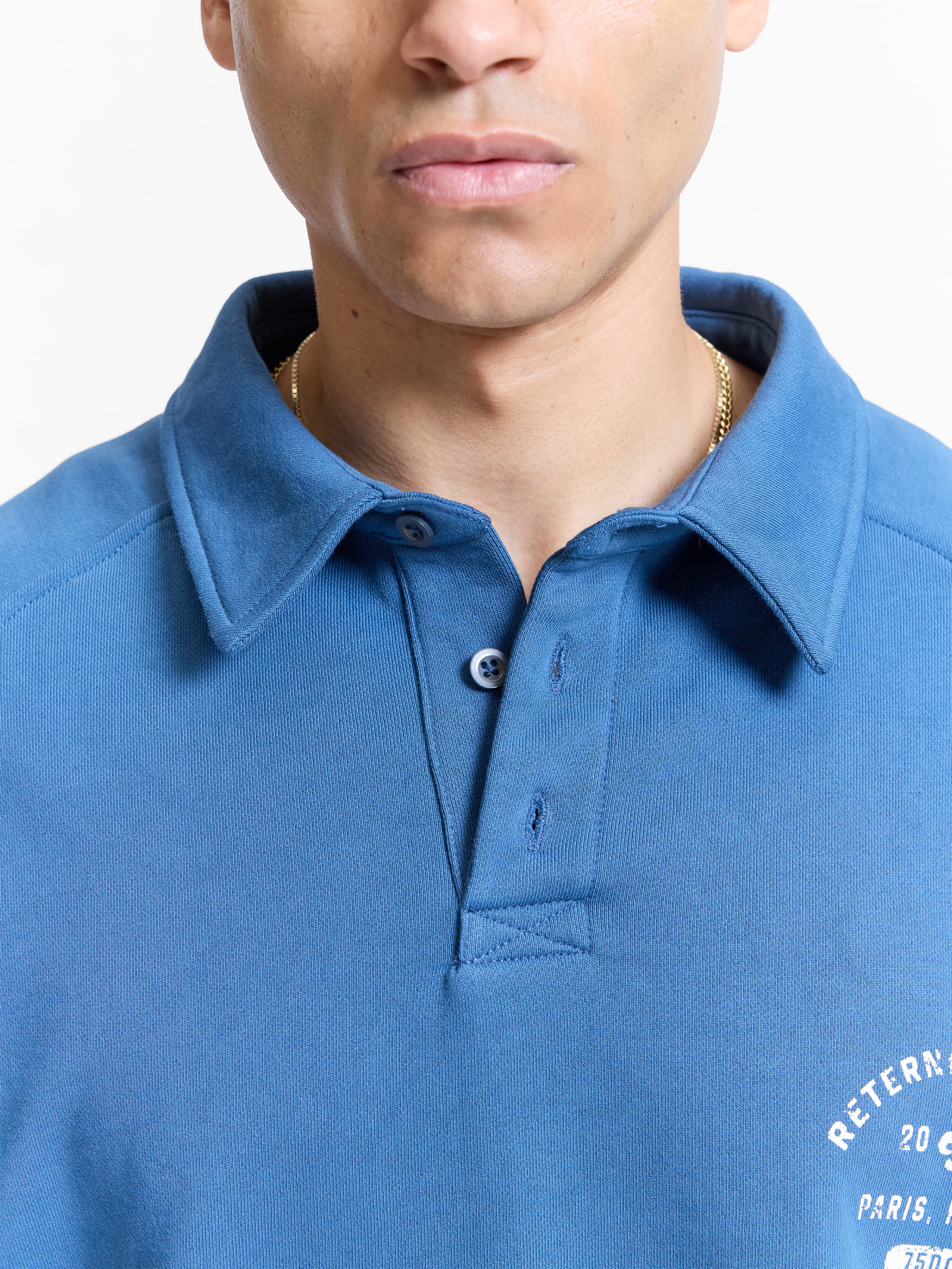 MAISON POLO SWEATER - BLUE - Image 7