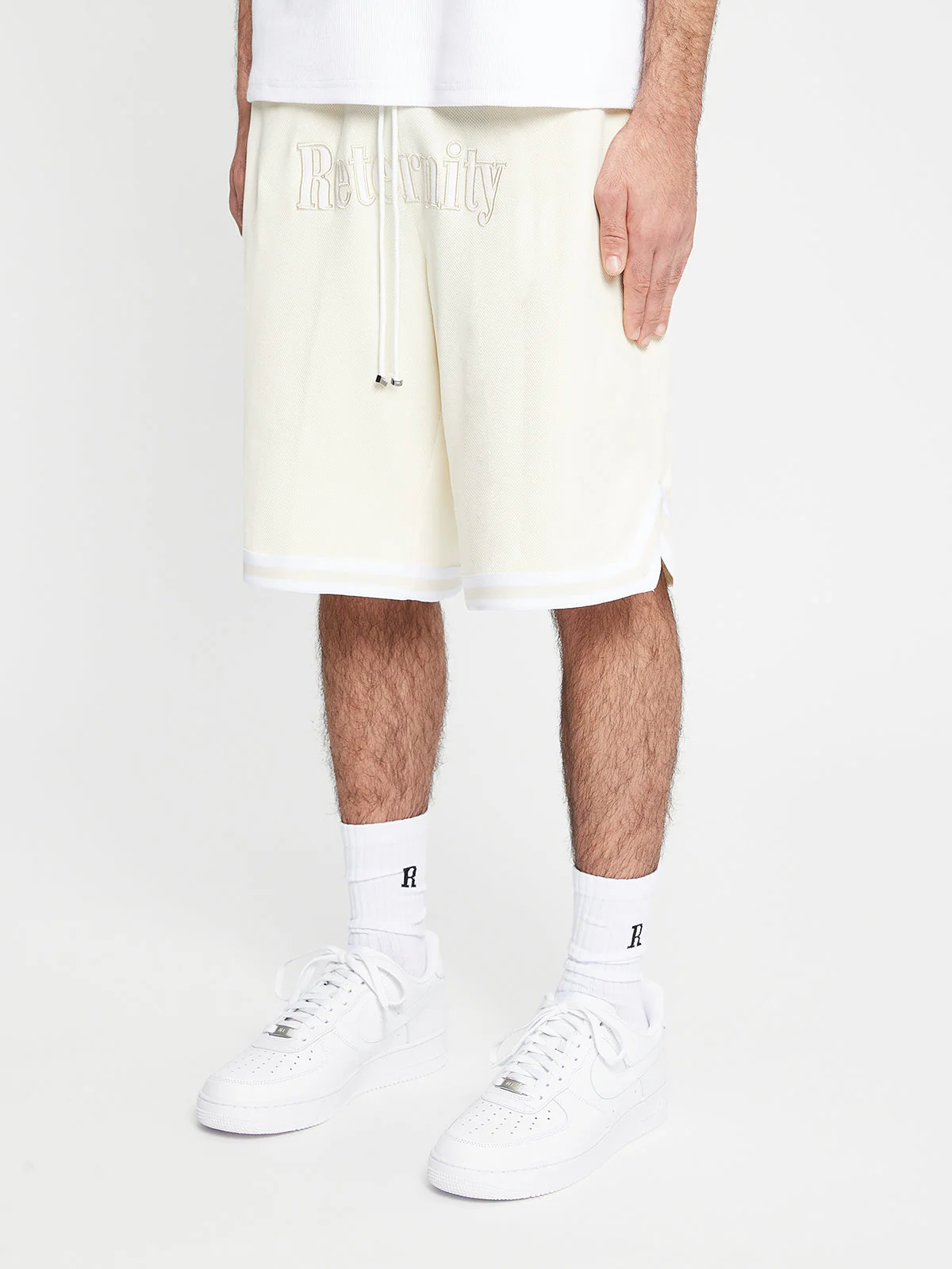 MESH SHORTS RETERNITY - CREME - Image 3