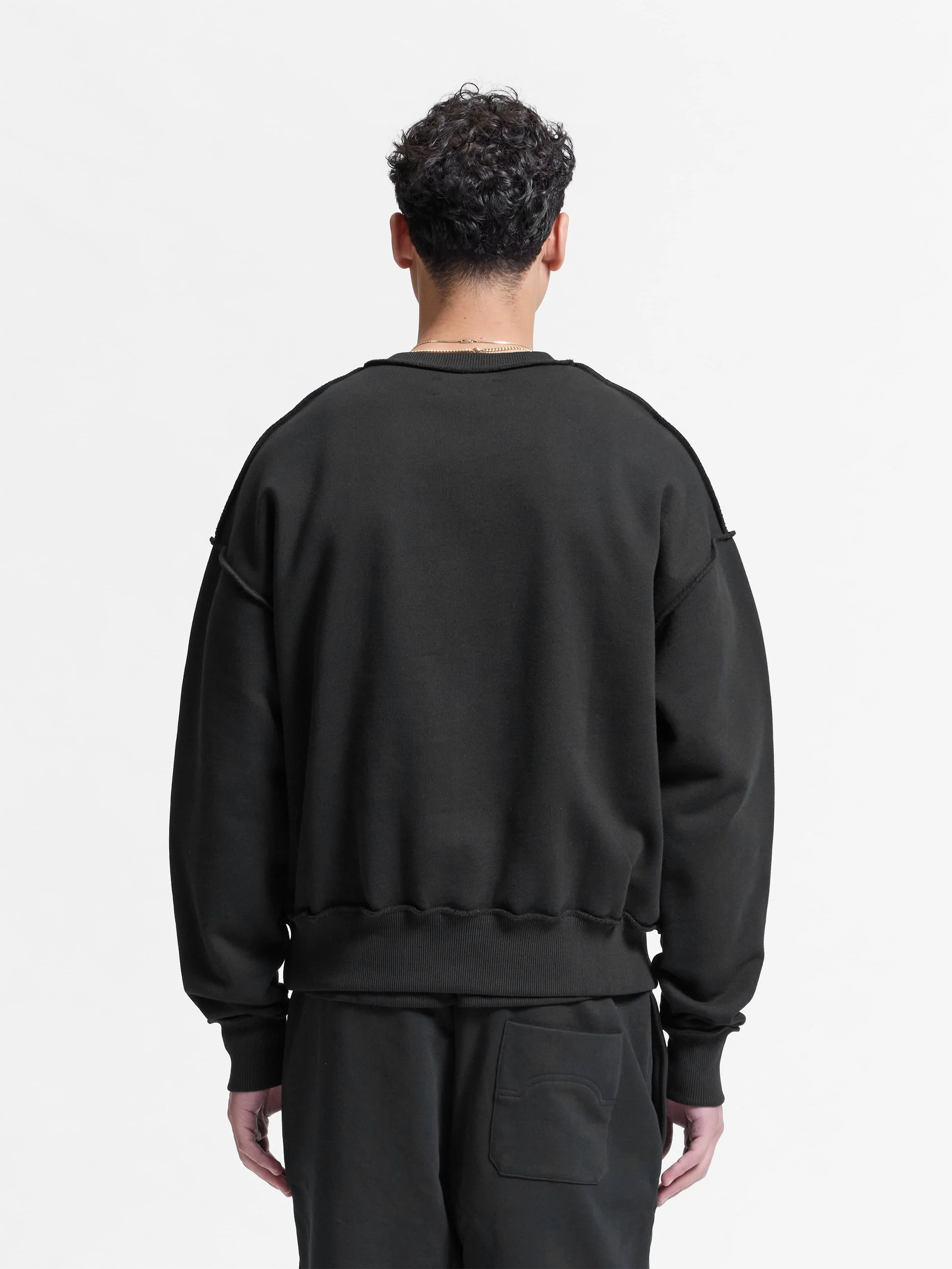 NOTRE DAME SWEATER - BLACK - Image 5