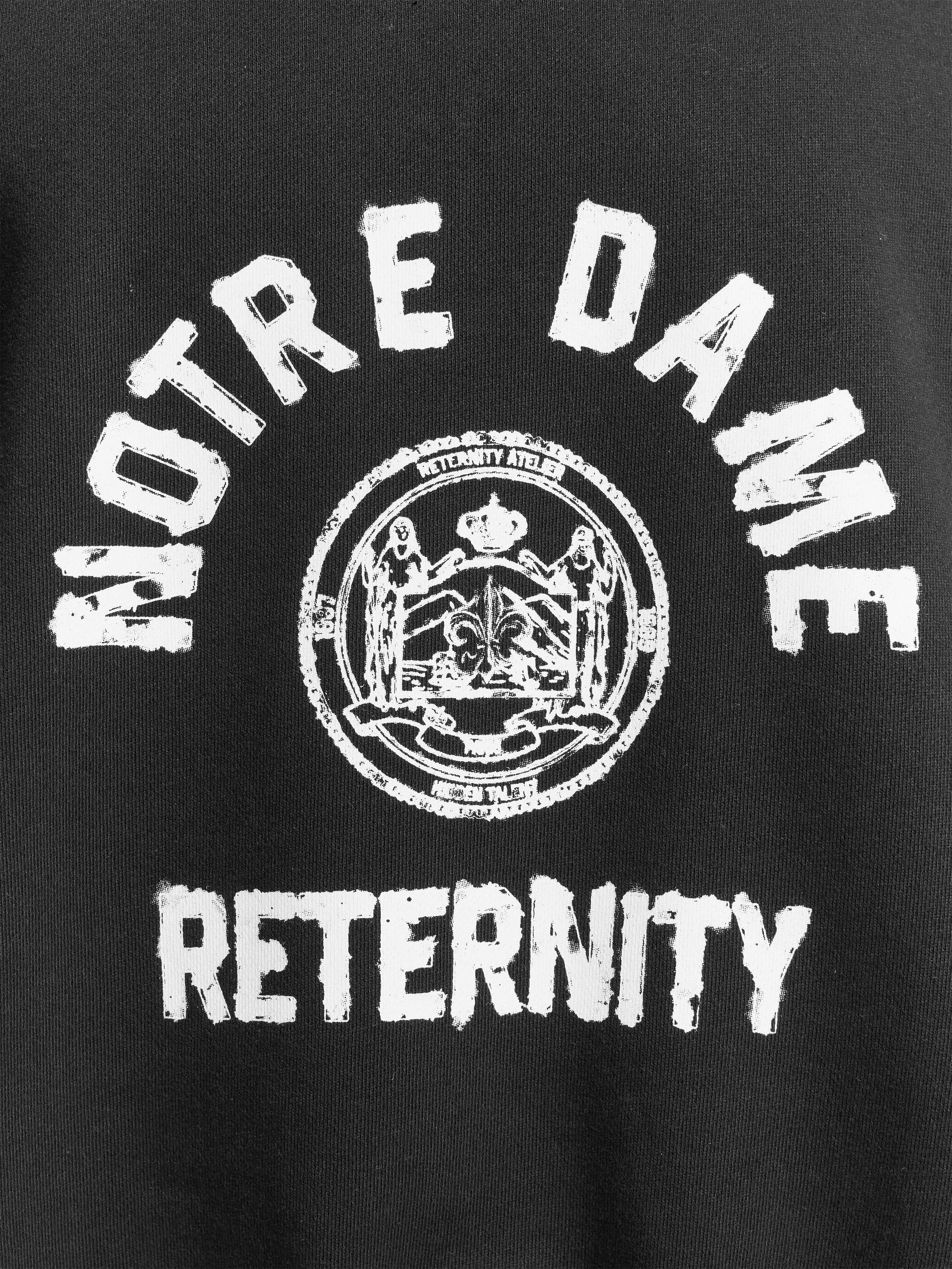 NOTRE DAME SWEATER - BLACK - Image 8