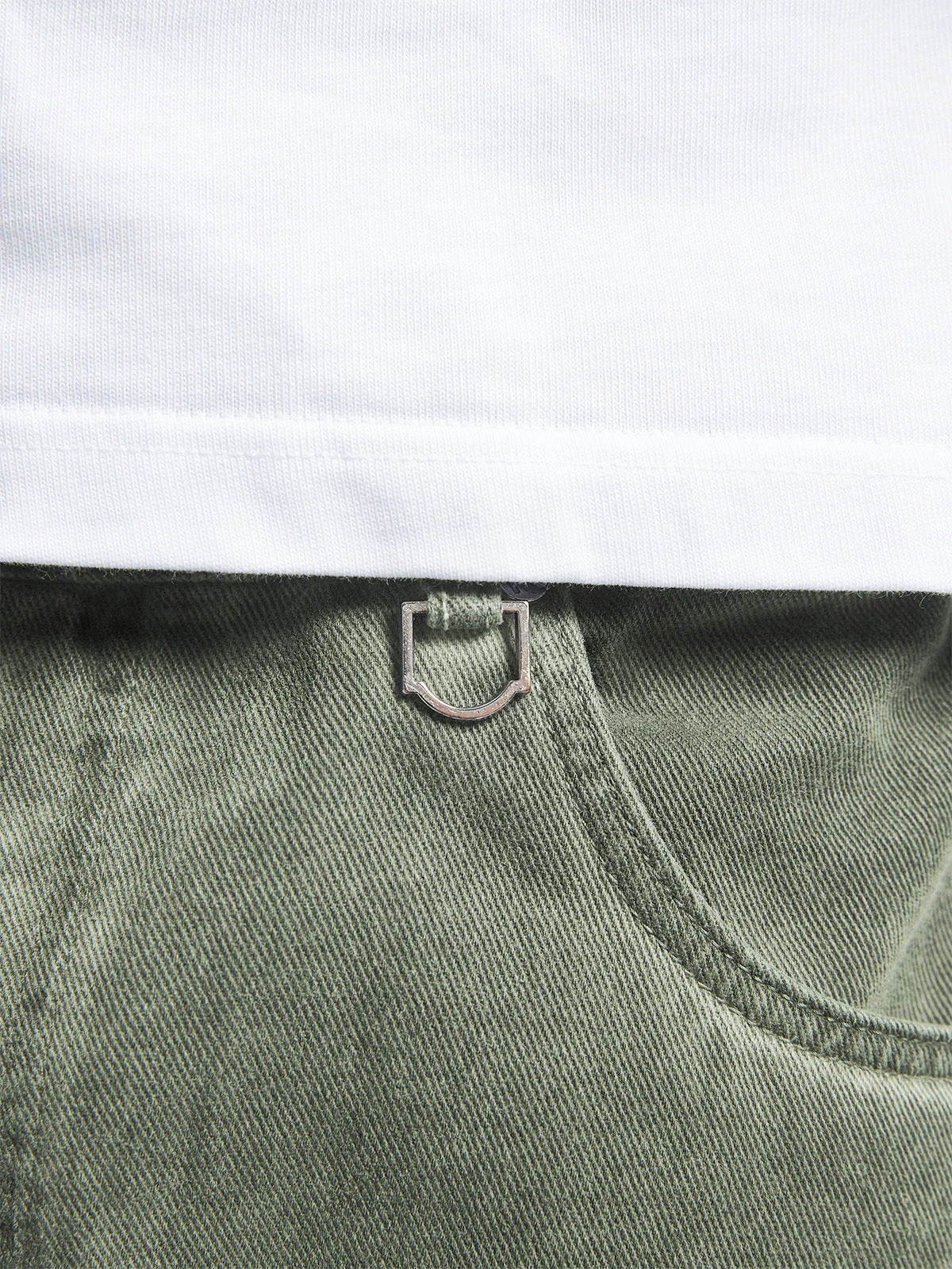 OIL WASHED CARGO PANTS - KHAKI - Image 8