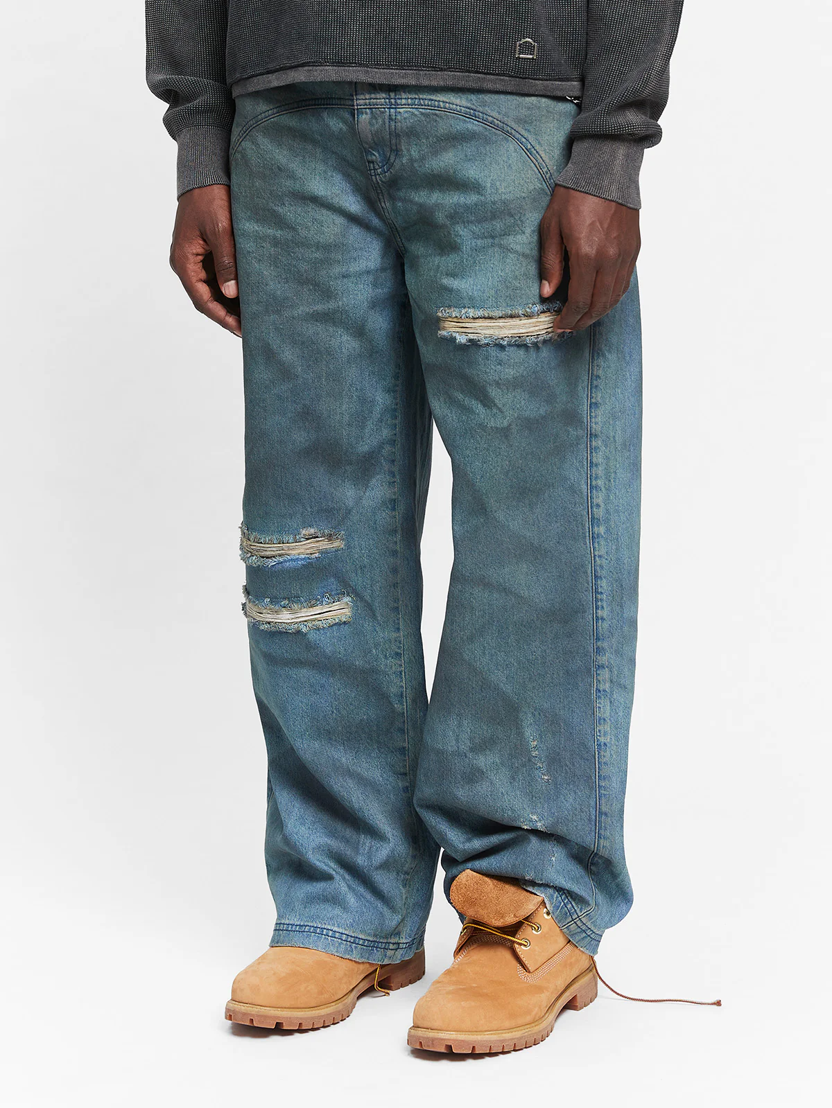 PAINTED ARTISAN DENIM - WASHED BLUE - Image 3