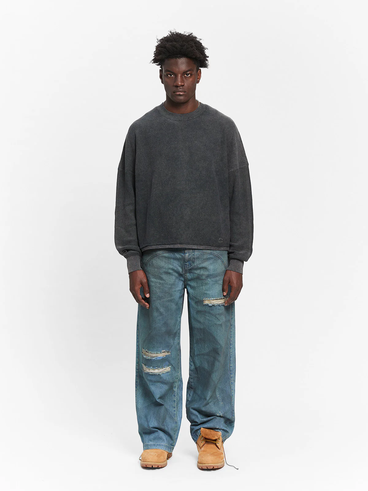 PAINTED ARTISAN DENIM - WASHED BLUE - Image 6