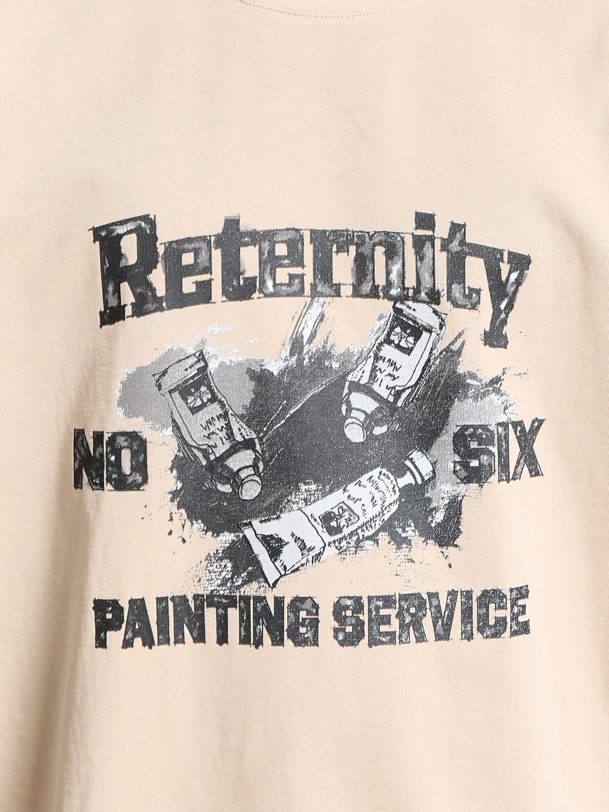 PAINTING SERVICE T-SHIRT - SAND - Image 7