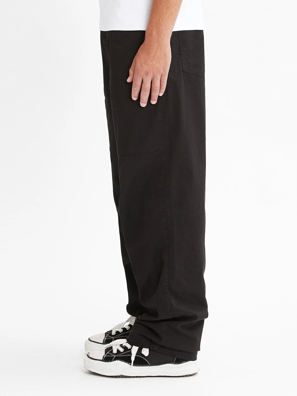PARACHUTE PANTS - BLACK - Image 4