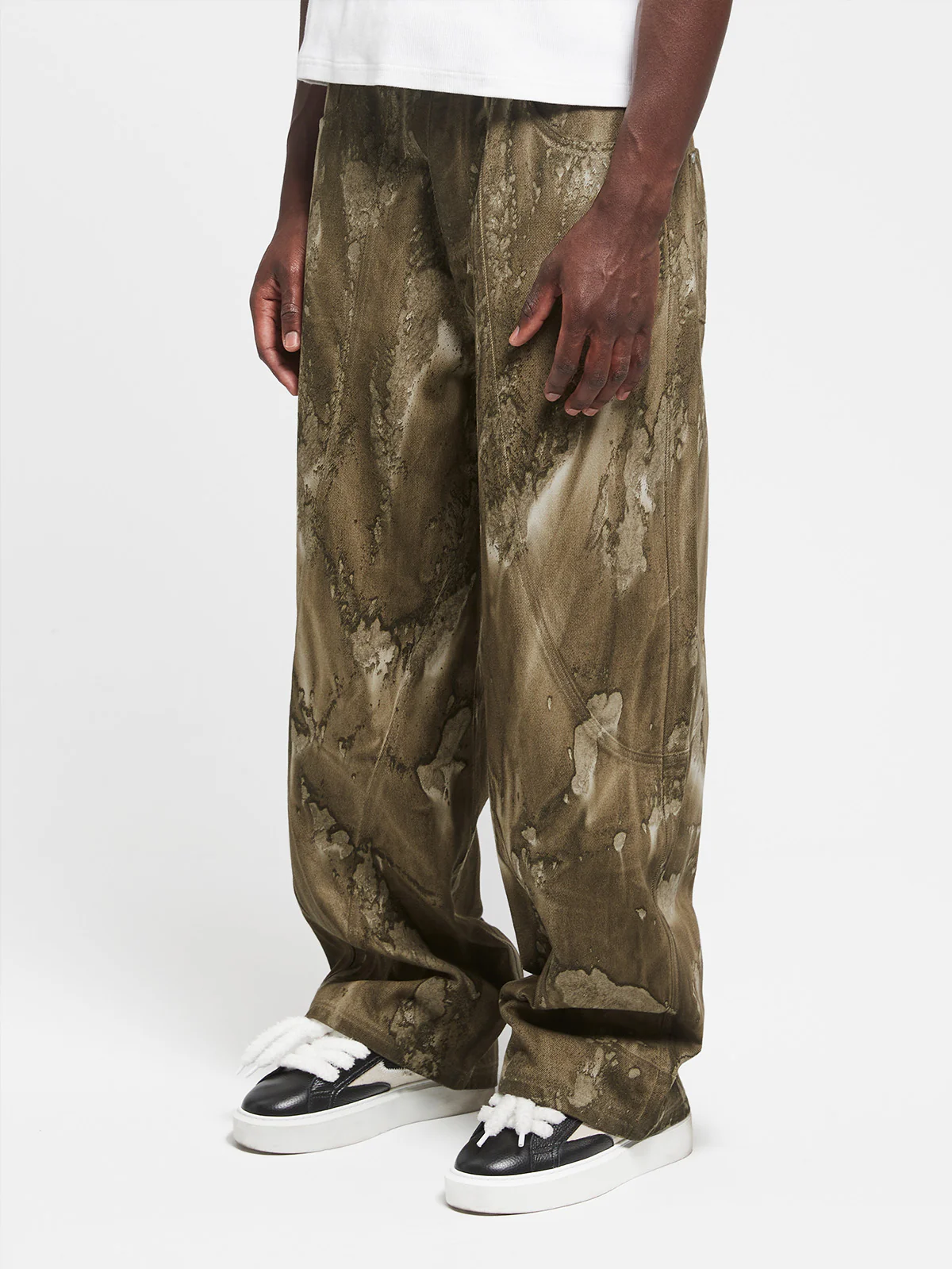 PÉTROLE DENIM - DIRTY GREEN - Image 3