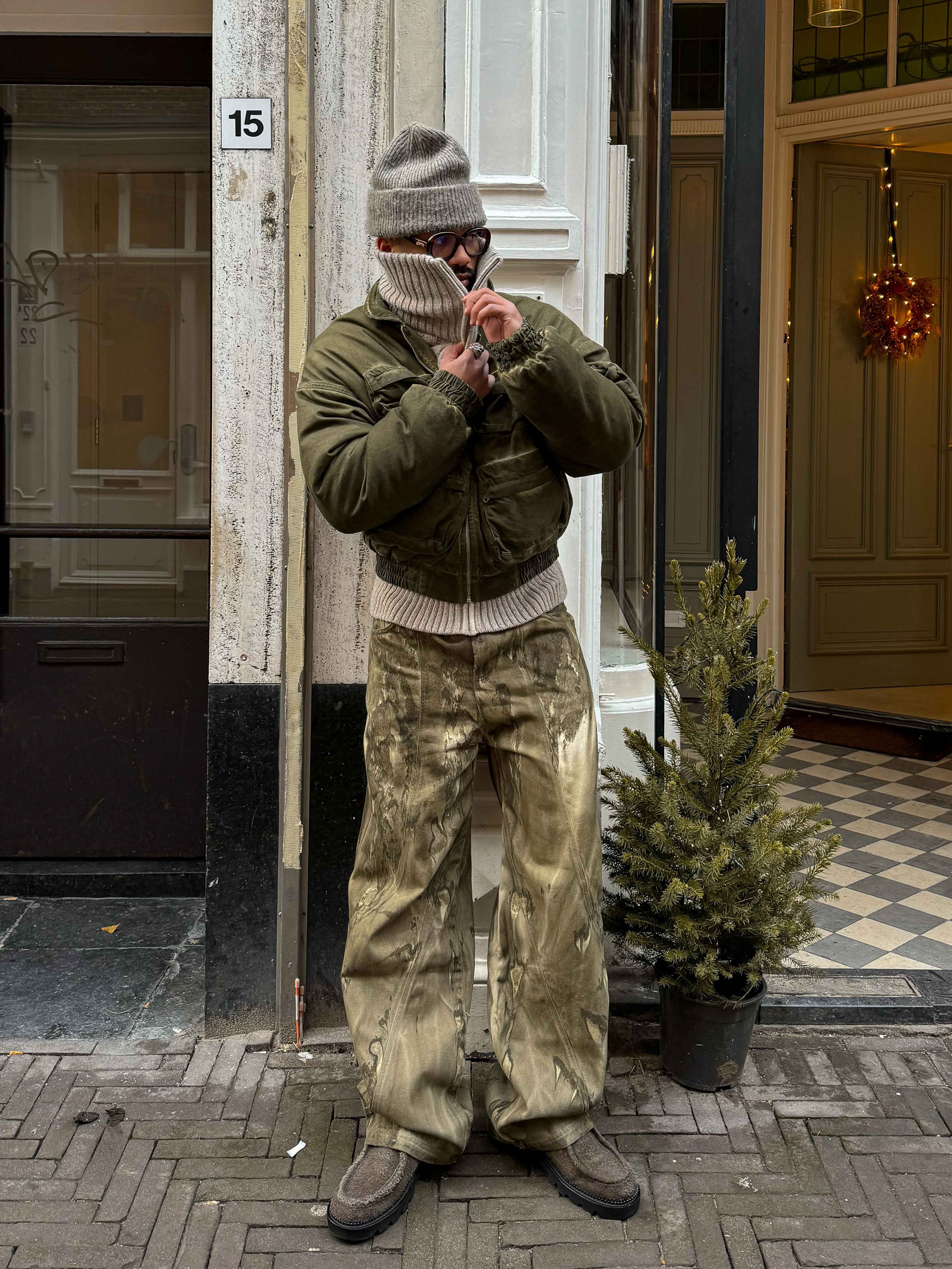 PÉTROLE DENIM - DIRTY GREEN - Image 8